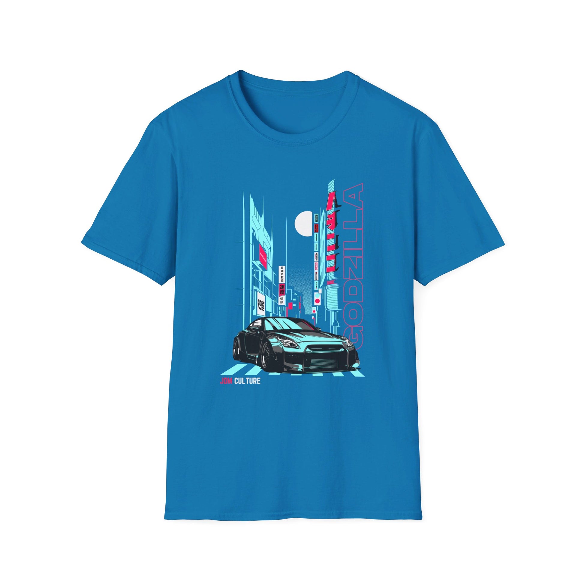 JDM Culture R35 Godzilla City T-Shirt – Unleash the Beast on the Streets