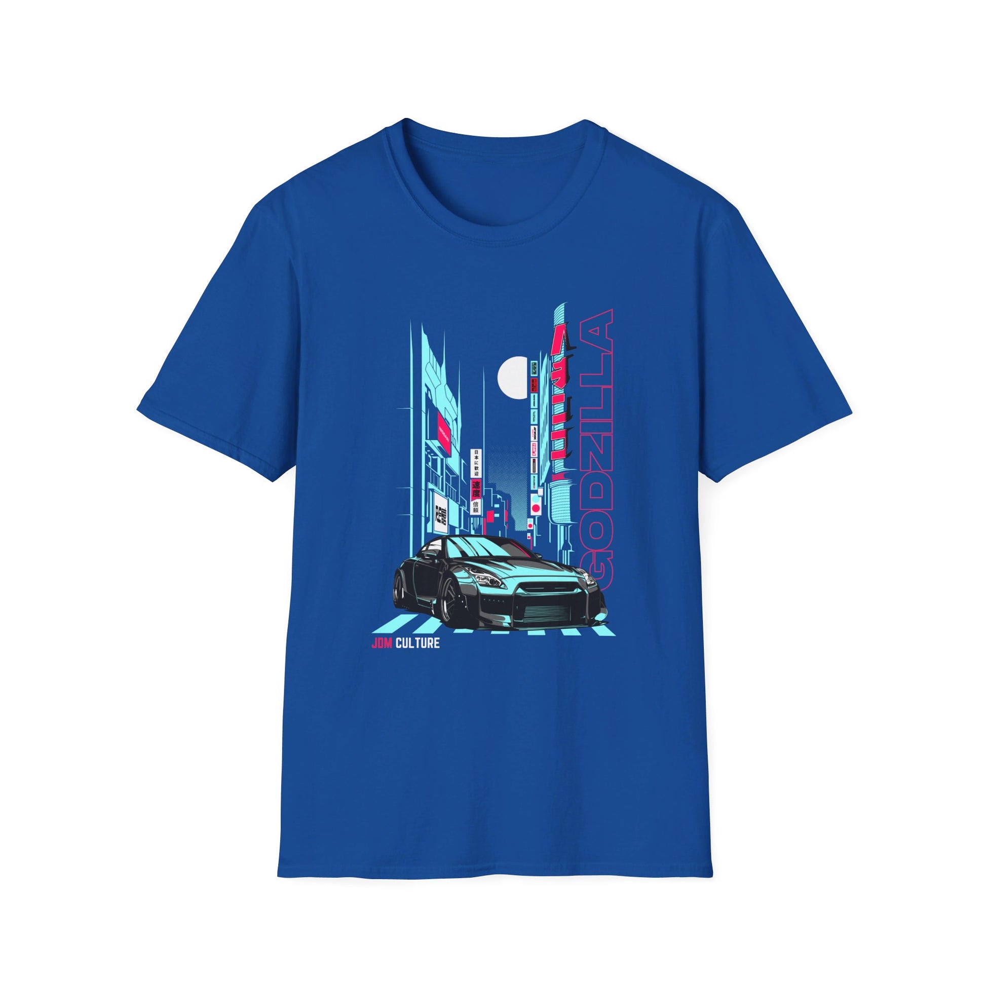 JDM Culture R35 Godzilla City T-Shirt – Unleash the Beast on the Streets