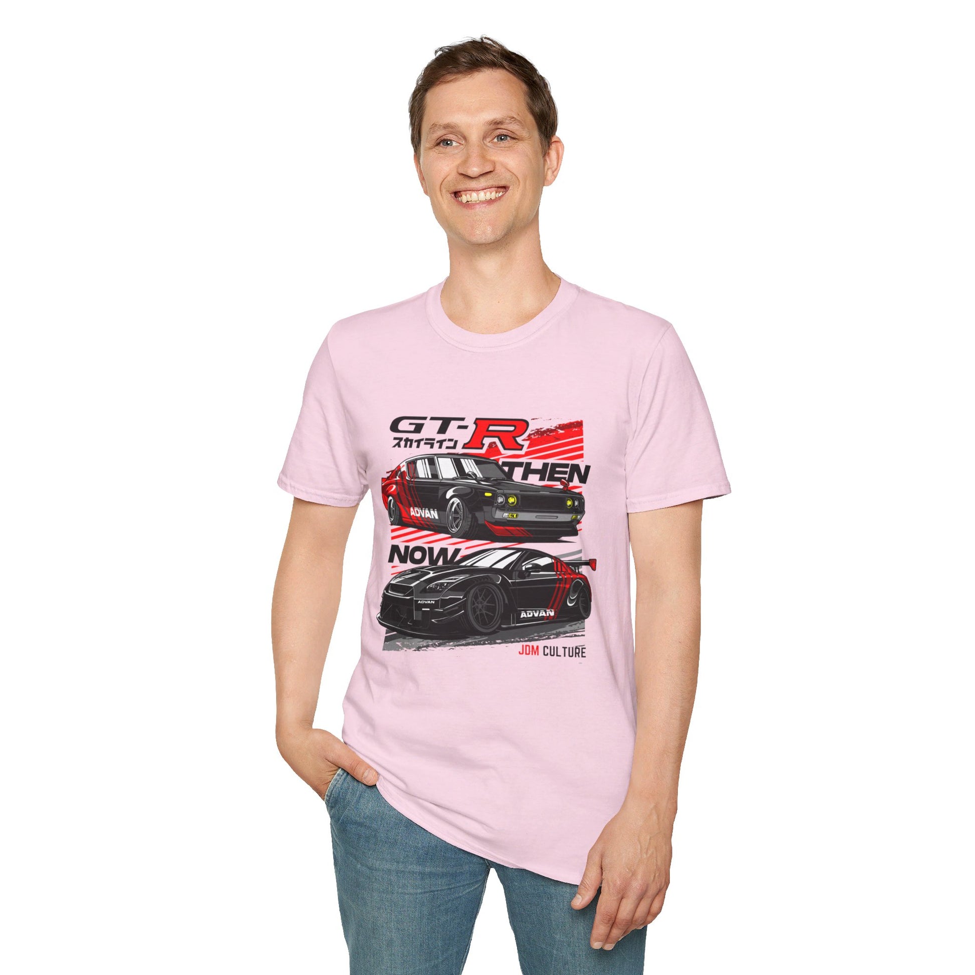 JDM Culture GTR Then and Now T-Shirt – A Tribute to Generations of Performance