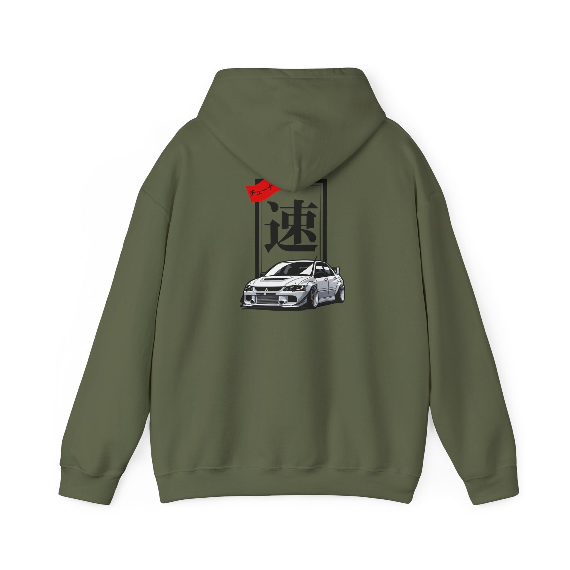 Mitsubishi Evo 9 Hoodie • JDM Tuner Car Graphic