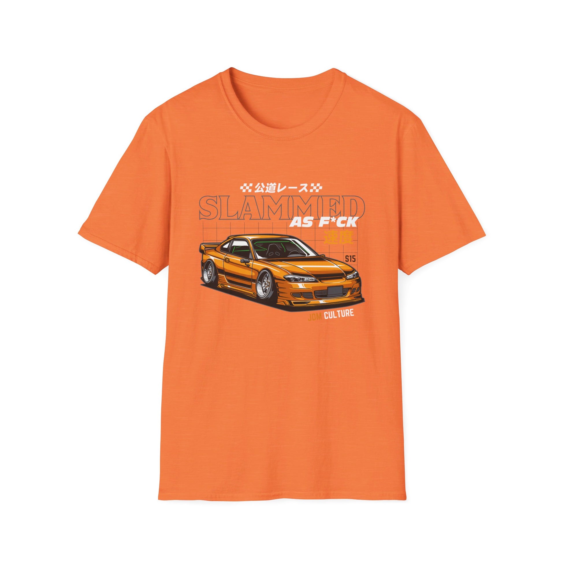 JDM Culture Slammed S15 T-Shirt – Low and Loud, the Ultimate Stance