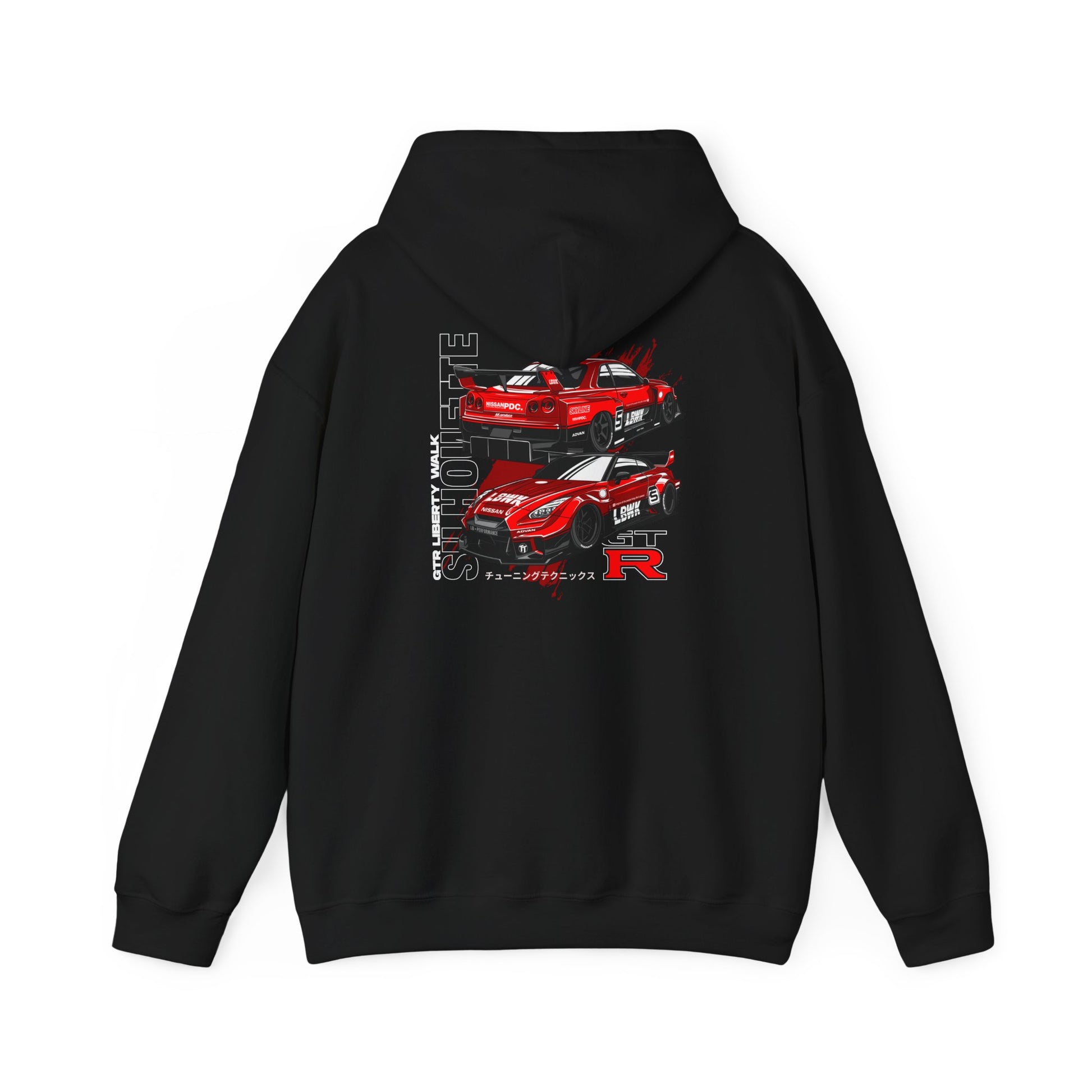 Liberty Walk Silhouette Nissan GT-R R35 Hoodie