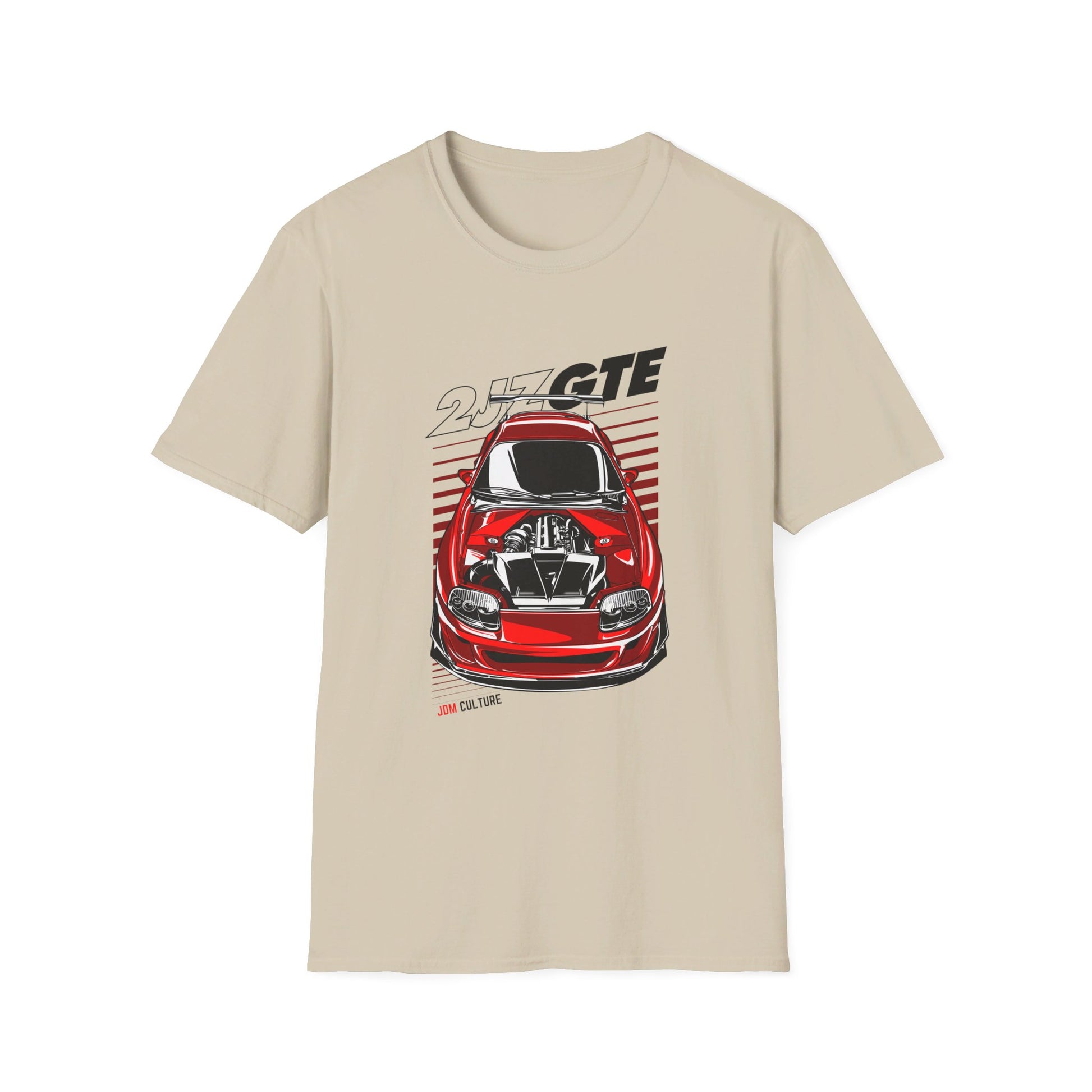 JDM Culture 2JZ GTE Supra T-Shirt– Unleash the Beast Within