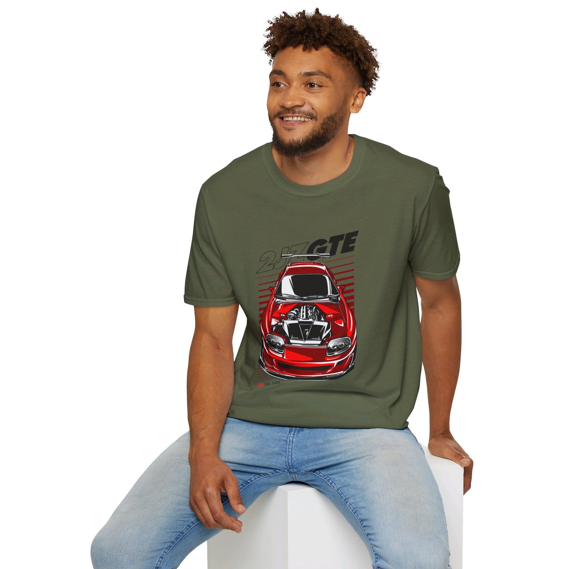 JDM Culture 2JZ GTE Supra T-Shirt– Unleash the Beast Within