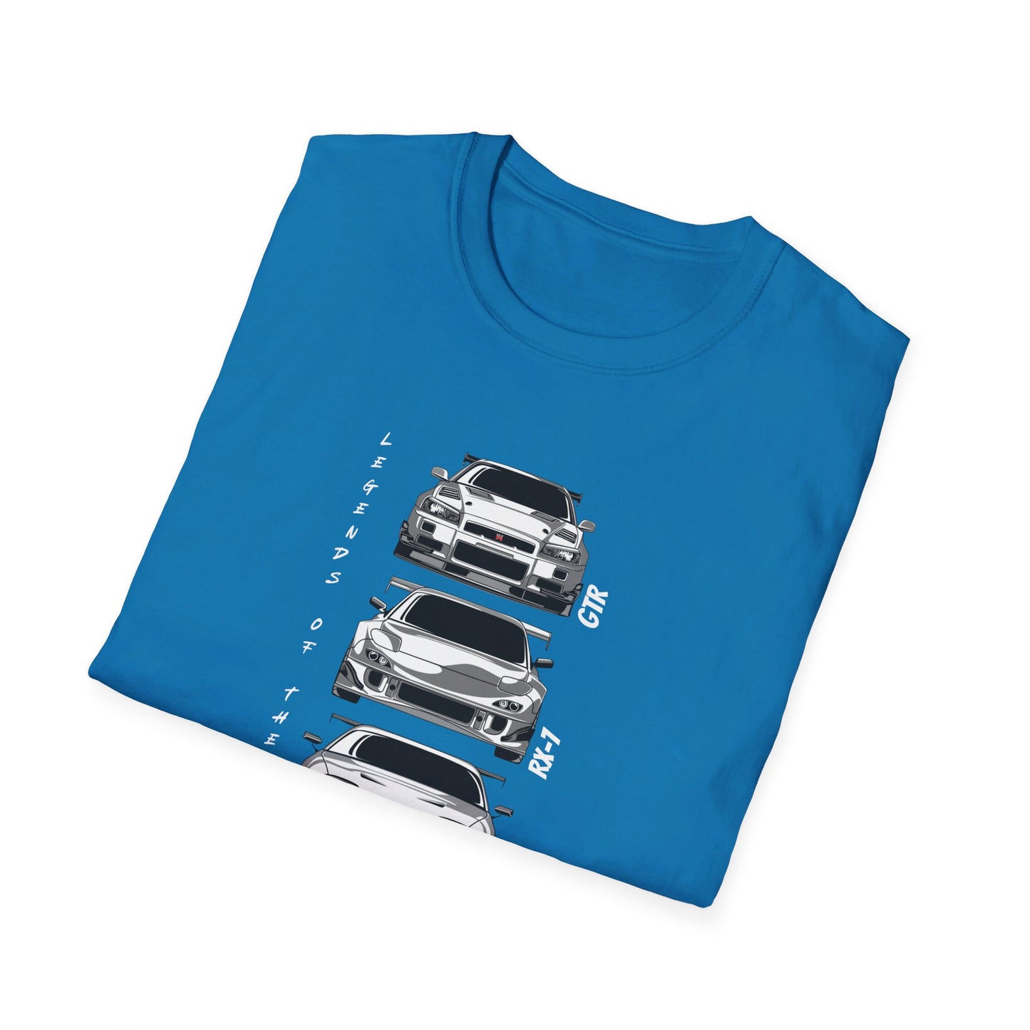 Legends of the Nineties T-Shirt – Nissan GT-R, Mazda RX-7, Acura NSX, Toyota Supra