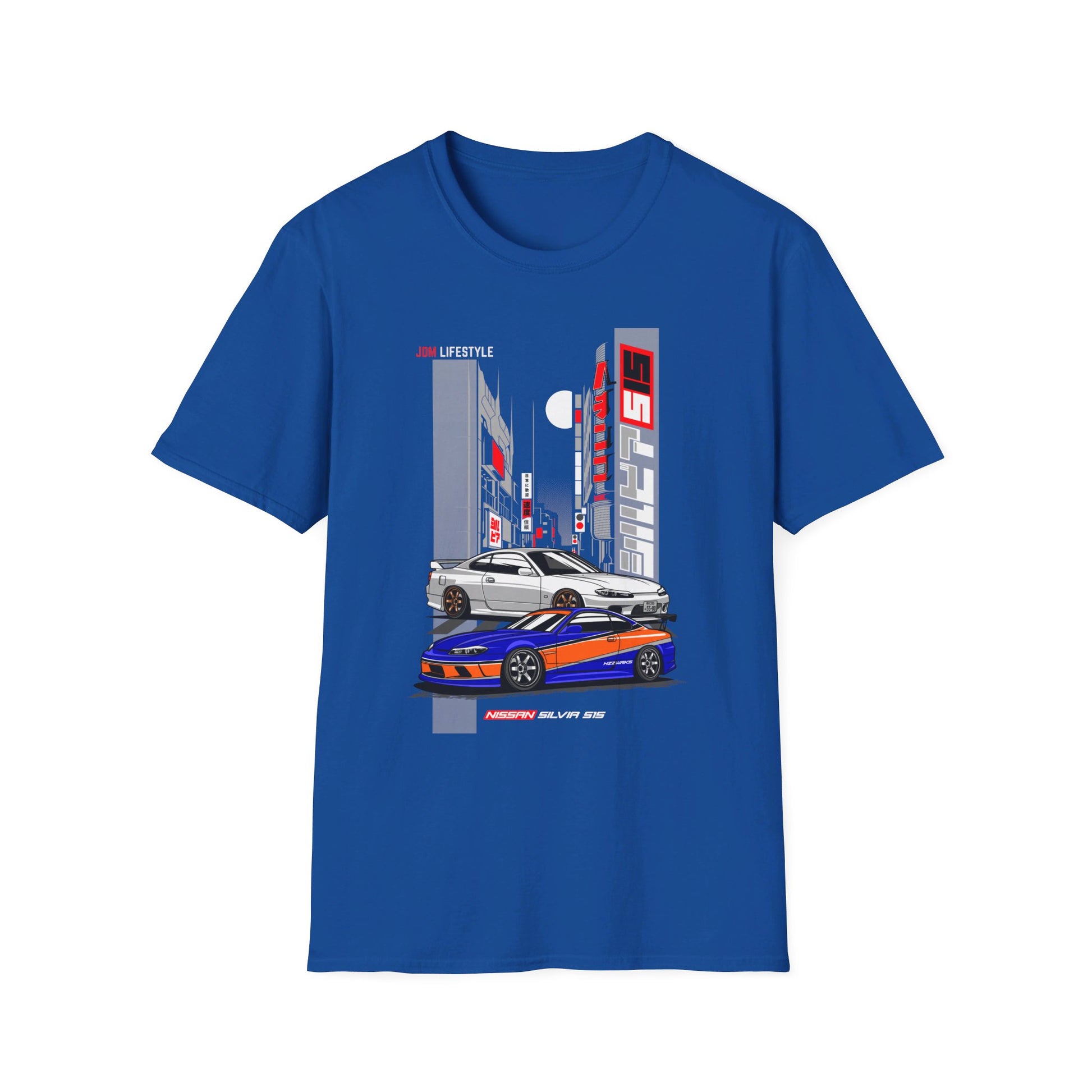 JDM Lifestyle Nissan Silvia City T-Shirt – Drift Through the Streets in Style
