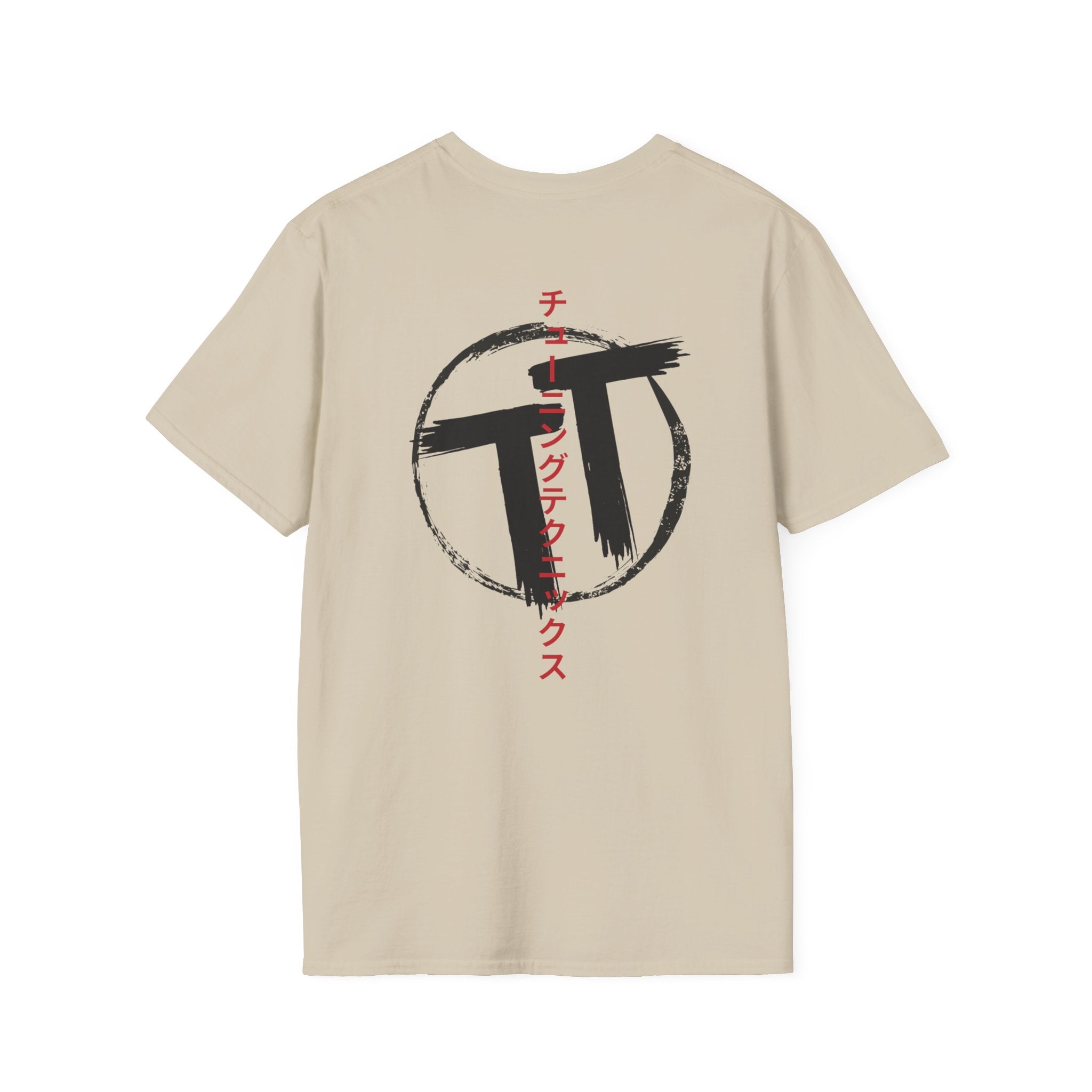 Zen Circle Katakana Logo T-Shirt – Tuning Techniques JDM Street Style