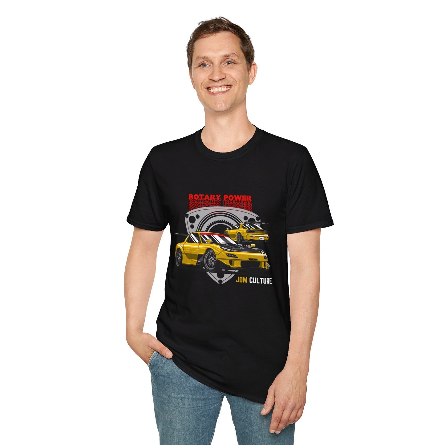 JDM Culture Rotary Power RX-7 T-Shirt – Embrace the Spirit of the Rotary Engine