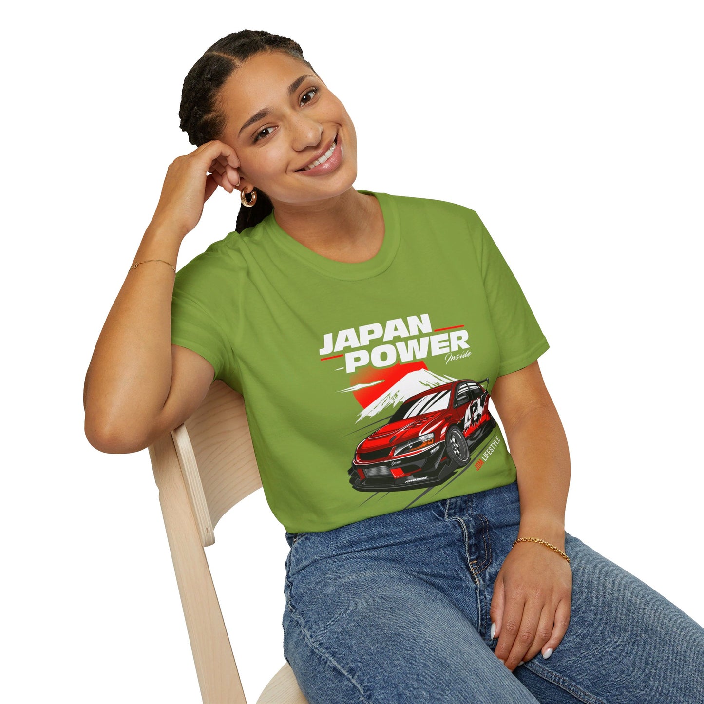 JDM Lifestyle Japan Power Evo 9 T-Shirt – Feel the Power of the Evolution