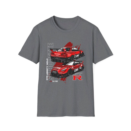 JDM Culture Liberty Walk R35 GTR T-Shirt– Widebody Brilliance