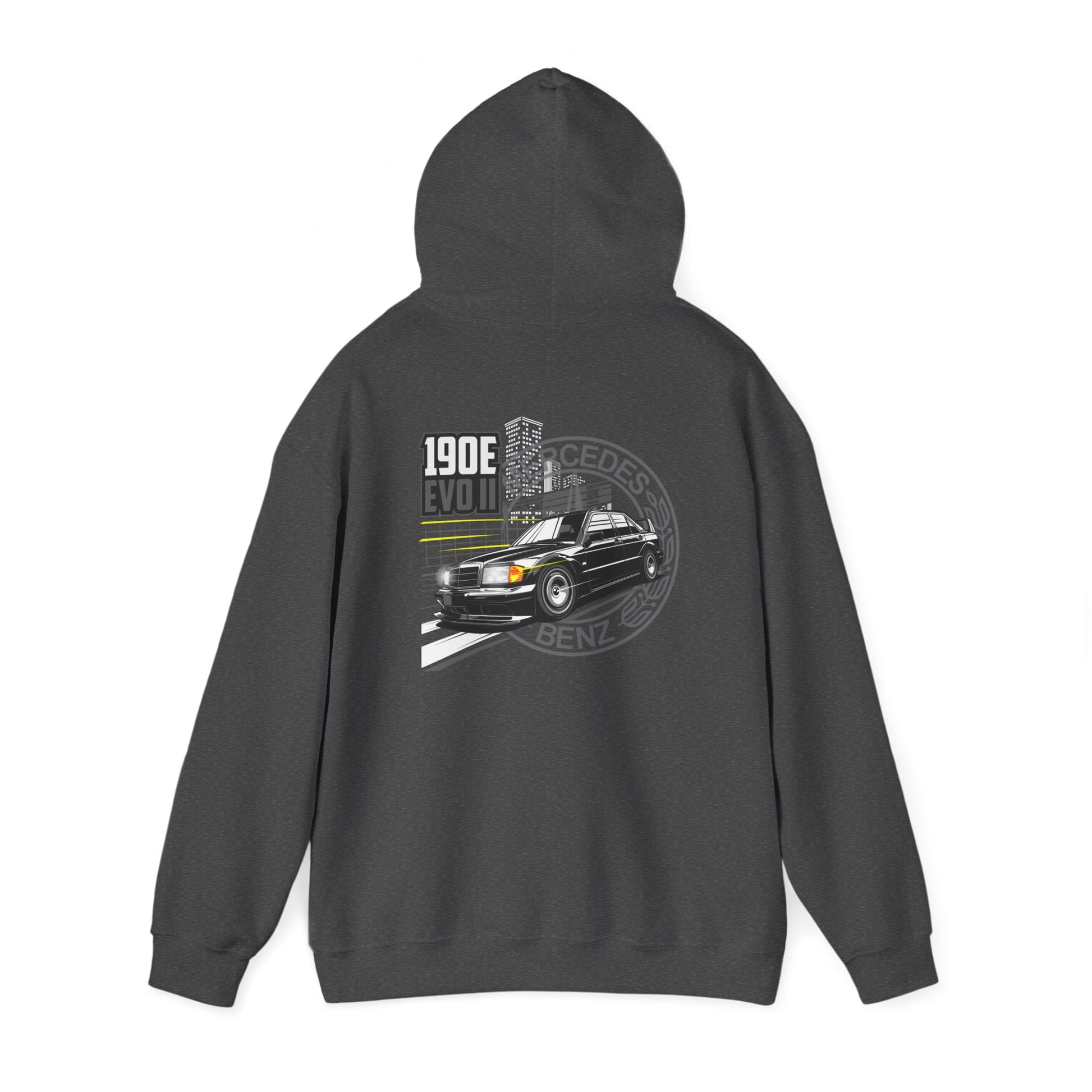 Mercedes 190E EVO II Hoodie | Classic DTM Legend Sweatshirt | German Touring Car Racing Pullover | Euro Car Enthusiast Gift
