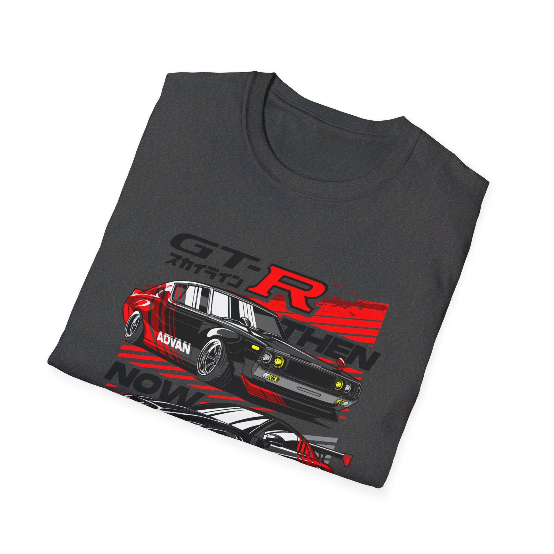 JDM Culture GTR Then and Now T-Shirt – A Tribute to Generations of Performance