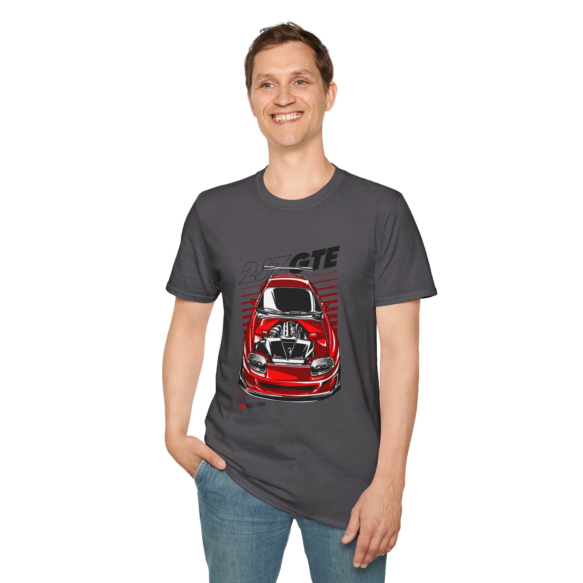 JDM Culture 2JZ GTE Supra T-Shirt– Unleash the Beast Within