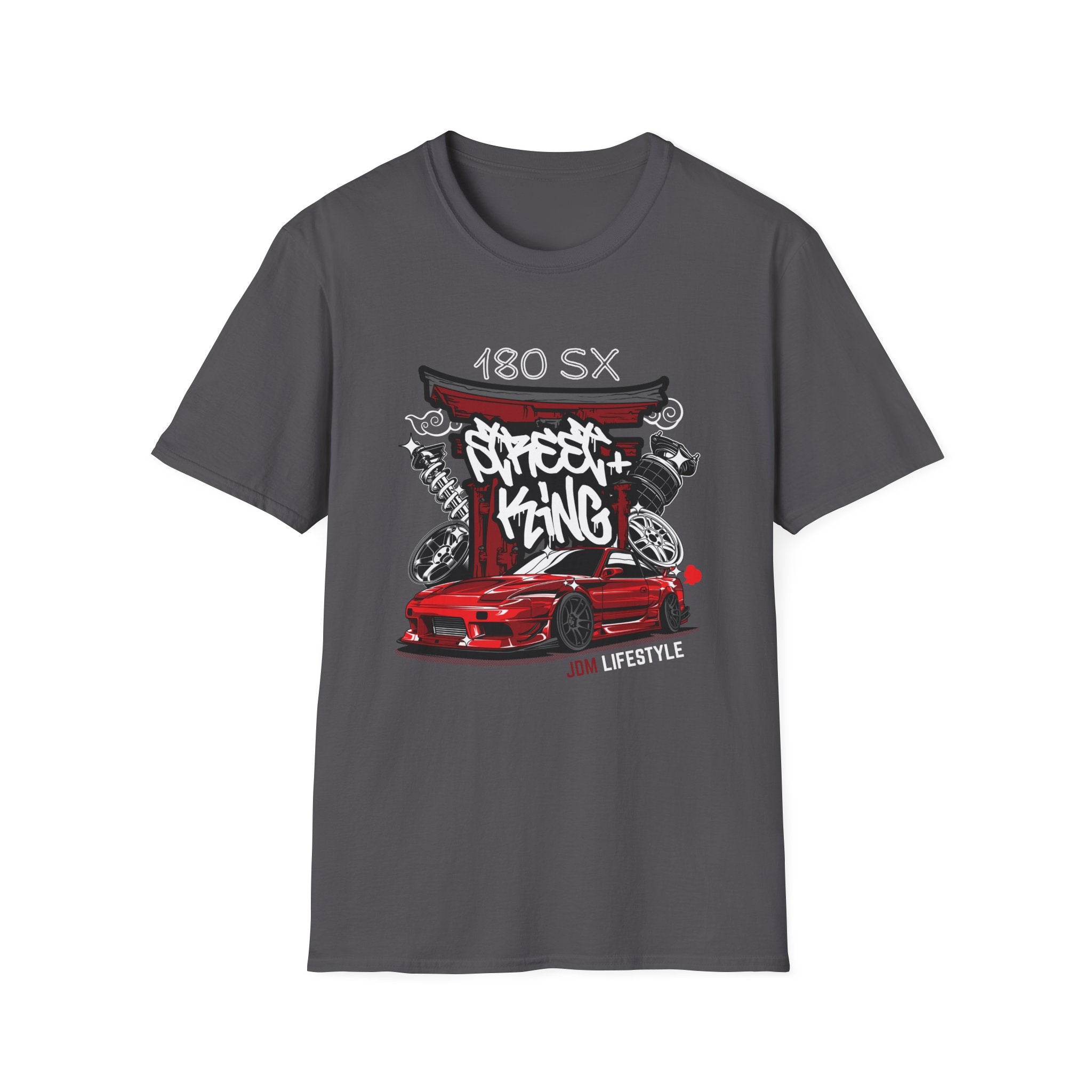 JDM Lifestyle 180 SX Street King T-Shirt – Rule the Streets in Style