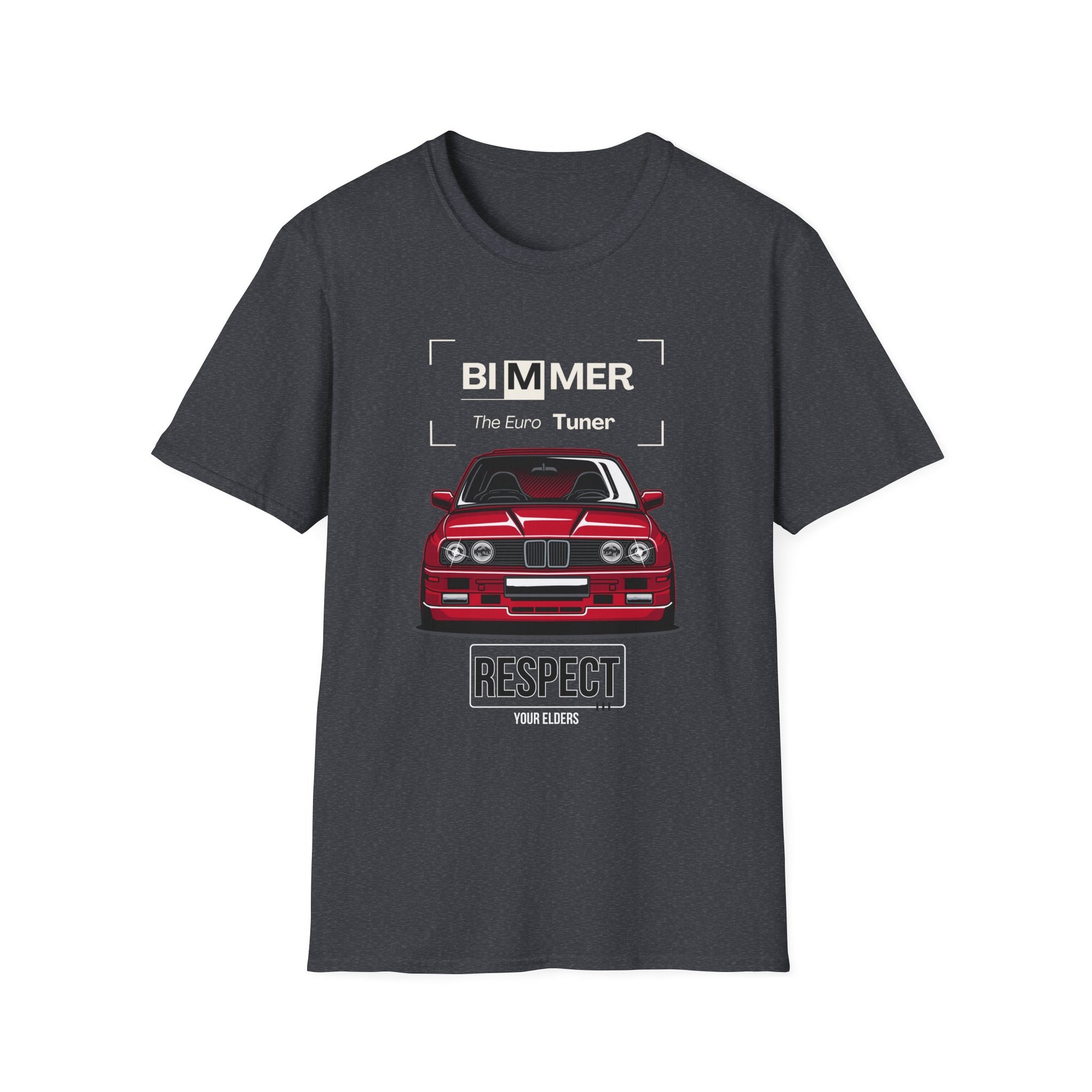 Bimmer E30 Euro Tuner T-Shirt with European Style