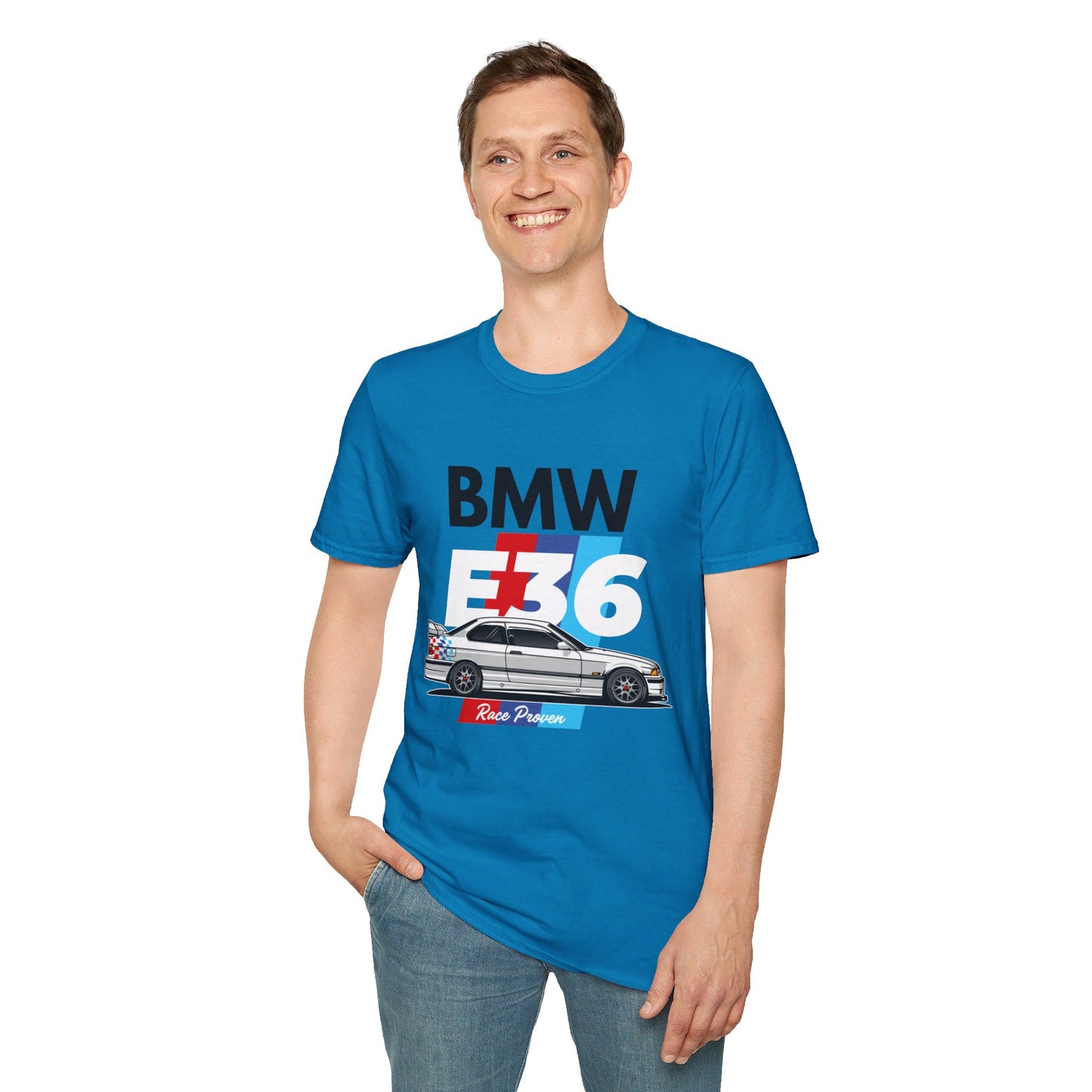 Race-Proven BMW E36 T-Shirt – Embrace the Ultimate Driving Machine