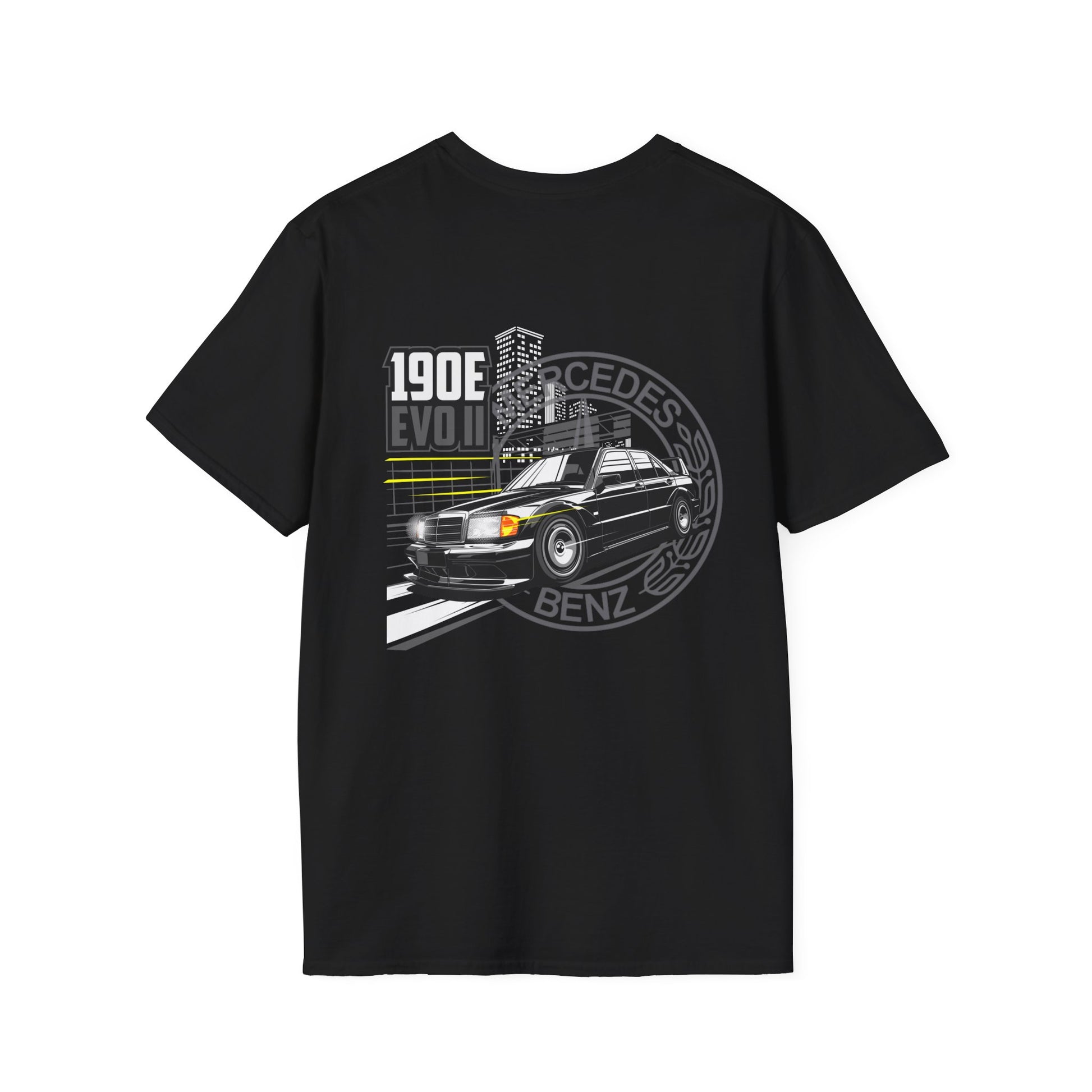 Mercedes 190E EVO II T-Shirt | DTM Legend Euro Car Tee | German Touring Car Racing Shirt | Classic Benz Gift for Car Enthusiasts