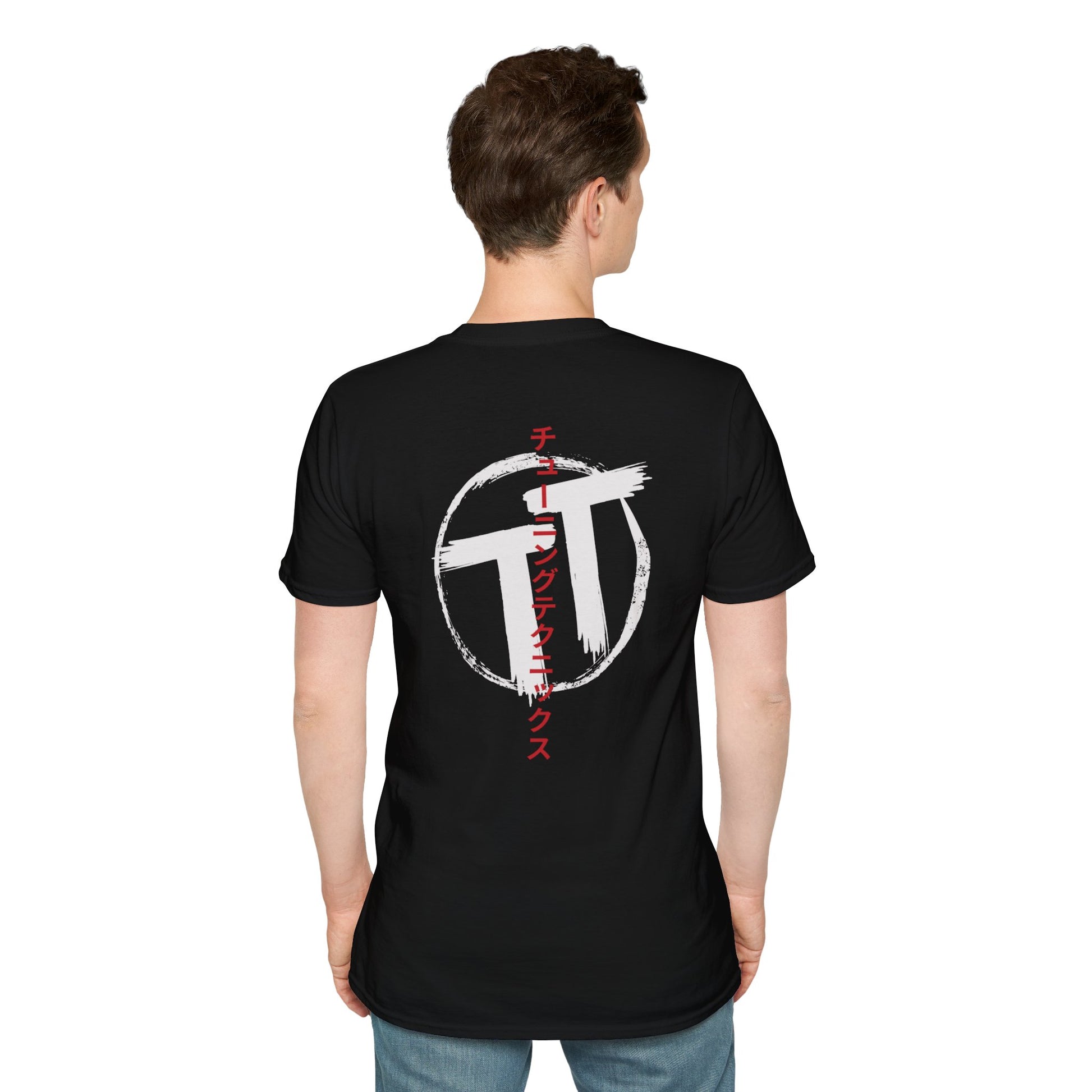Zen Circle Katakana Logo T-Shirt – Tuning Techniques JDM Street Style