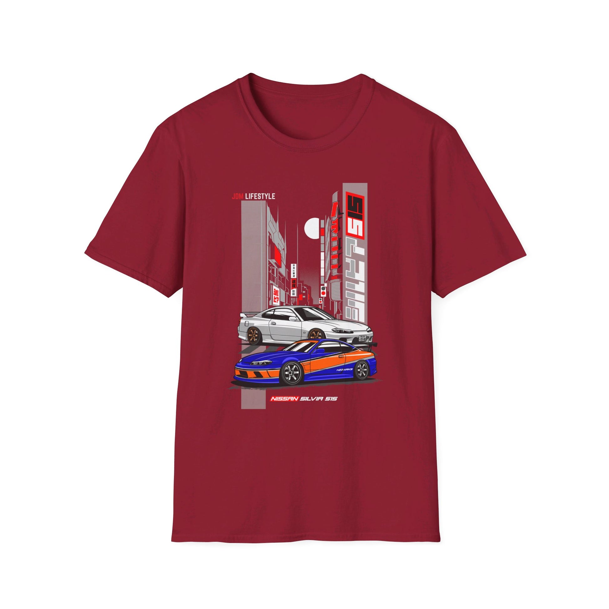 JDM Lifestyle Nissan Silvia City T-Shirt – Drift Through the Streets in Style