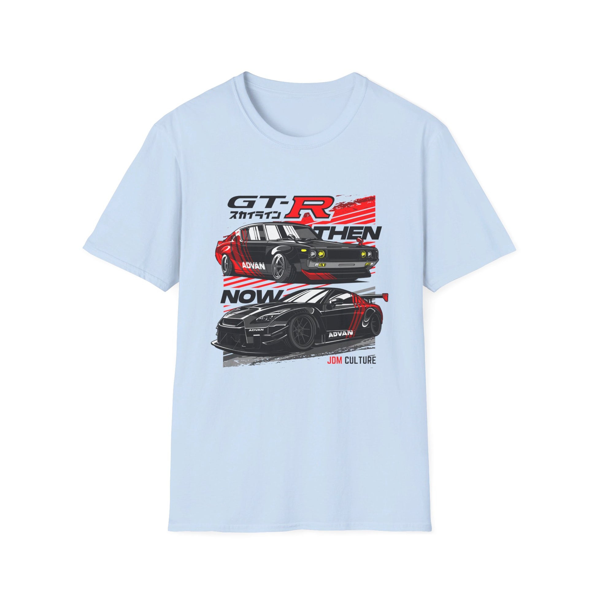 JDM Culture GTR Then and Now T-Shirt – A Tribute to Generations of Performance