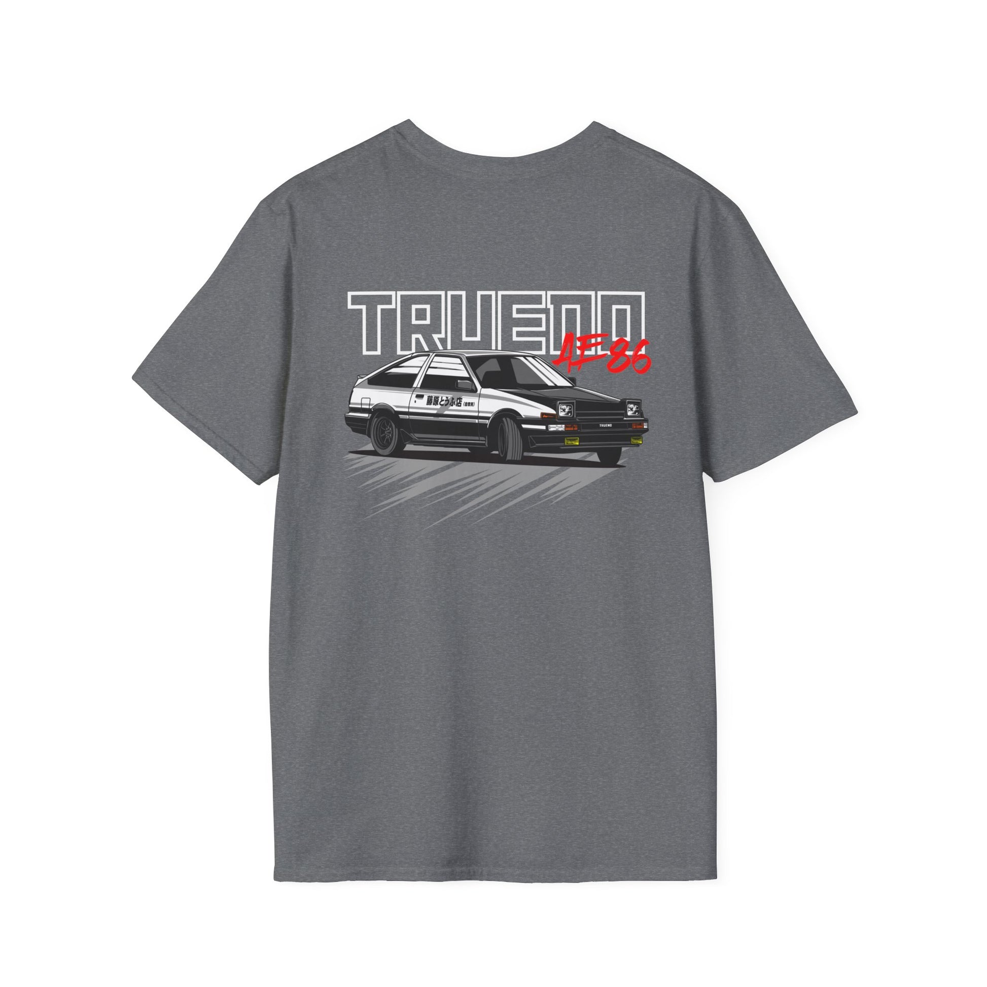 Fujiwara Tofu Shop AE86 Trueno T-Shirt | Initial D Inspired JDM Tee | Drift Legend Graphic T-Shirt