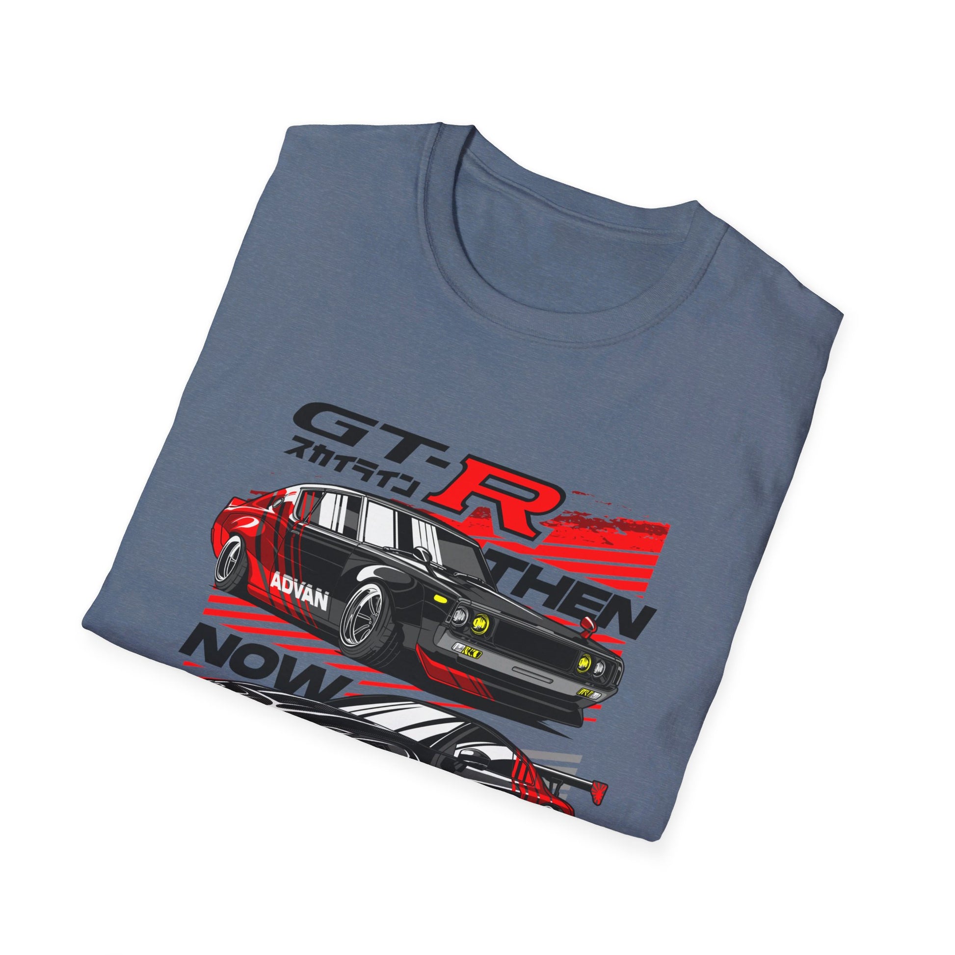 JDM Culture GTR Then and Now T-Shirt – A Tribute to Generations of Performance