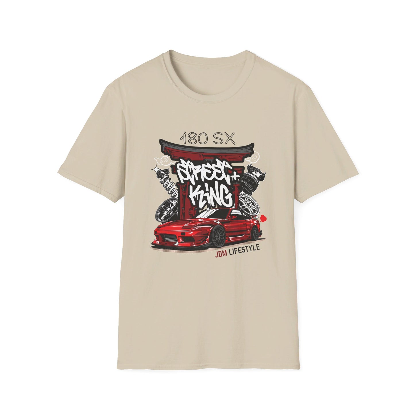 JDM Lifestyle Nissan 180 SX T-Shirt – Drive the Iconic Drift Legend