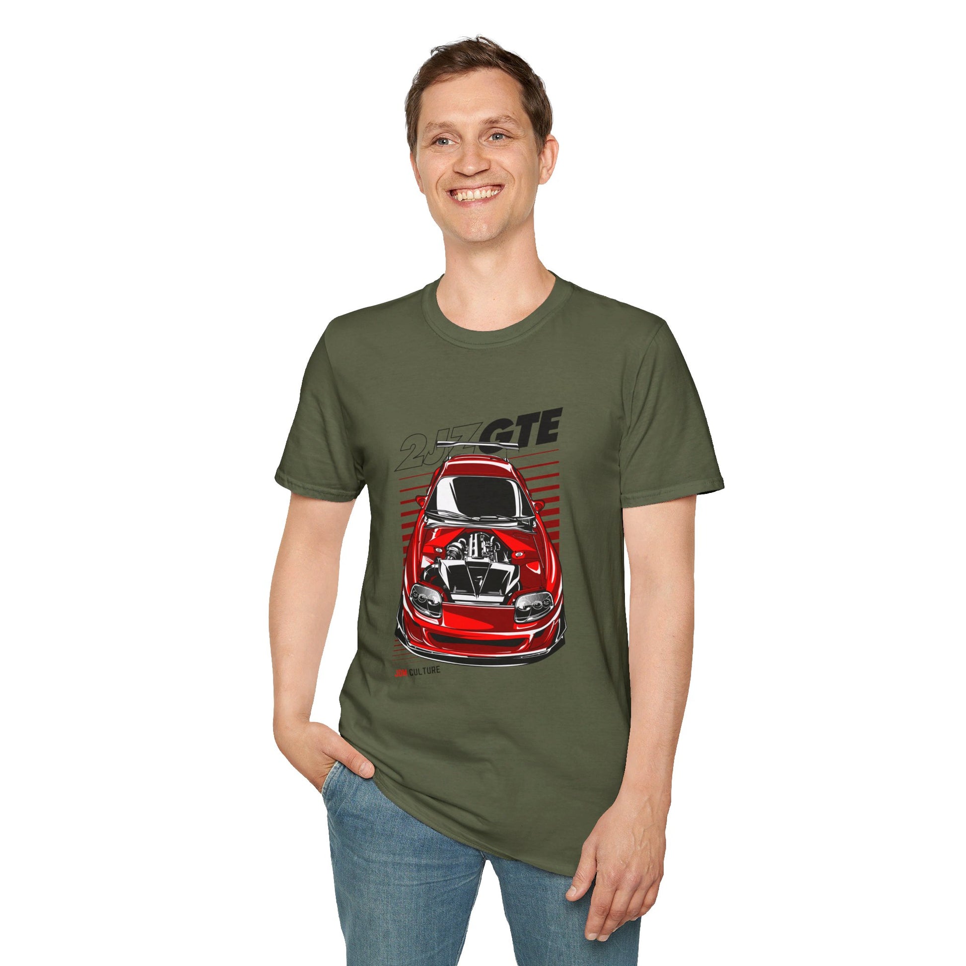 JDM Culture 2JZ GTE Supra T-Shirt– Unleash the Beast Within