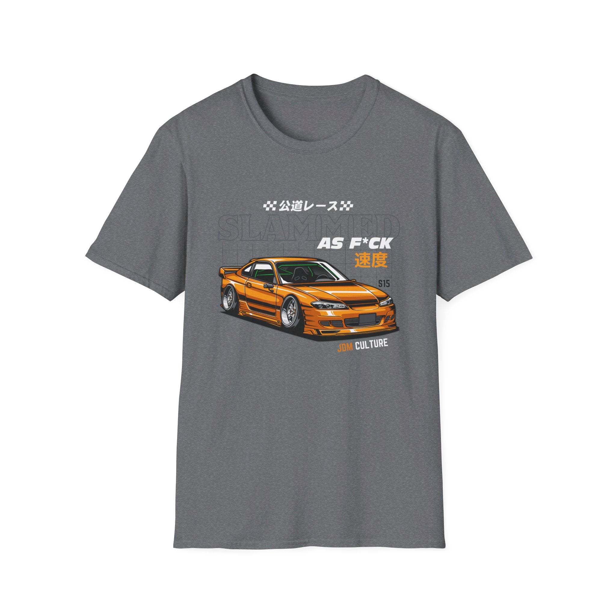 JDM Culture Slammed S15 T-Shirt – Low and Loud, the Ultimate Stance