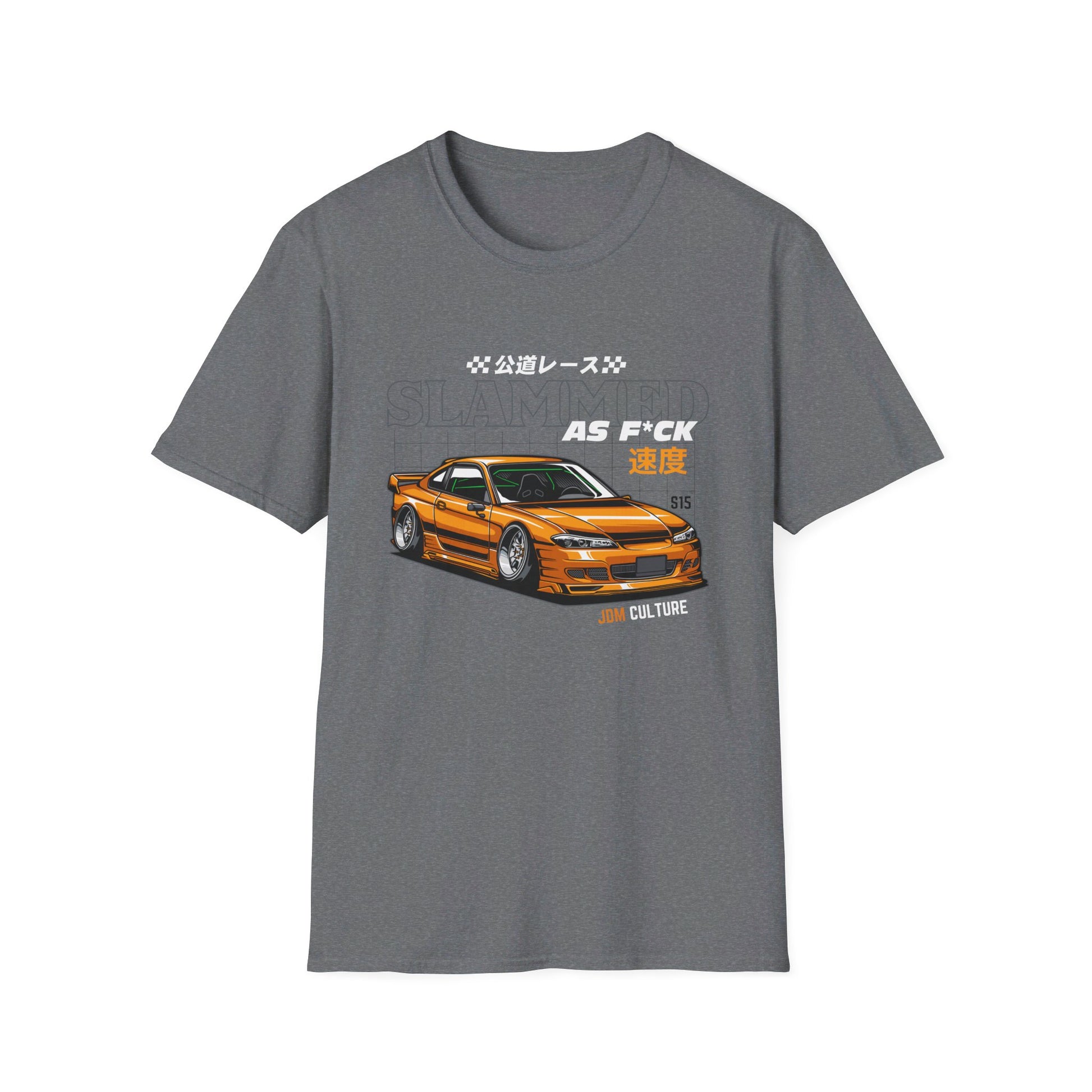 JDM Culture Slammed S15 T-Shirt – Low and Loud, the Ultimate Stance