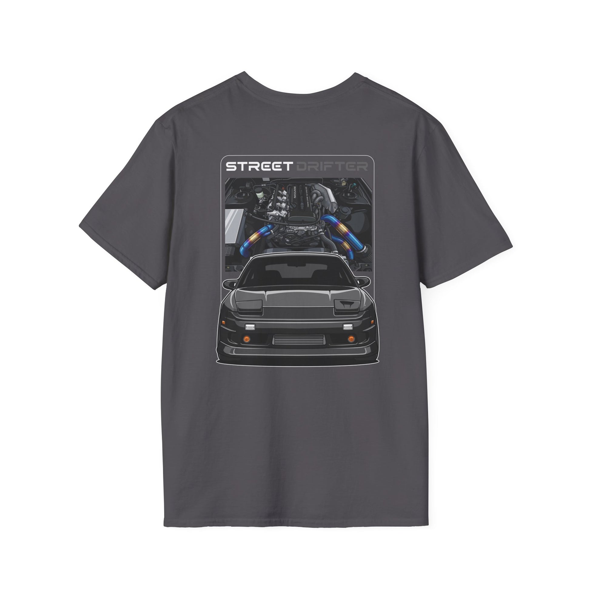 180sx Street Drifter T-Shirt • JDM Drift Car Tee • Japanese Street Racing Shirt • Car Enthusiast Gift • Front & Back Print