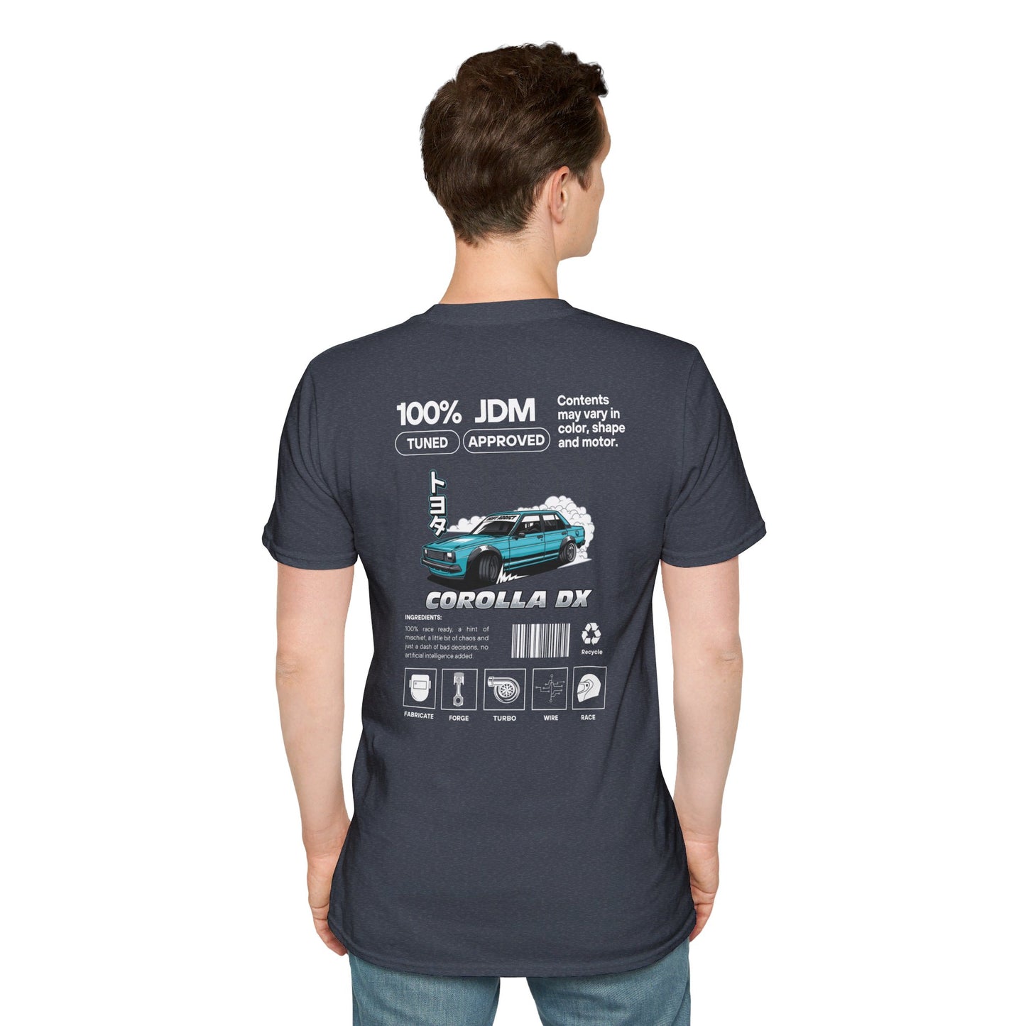 JDM Approved Corolla DX Package T-Shirt – Embrace the Classic JDM Charm