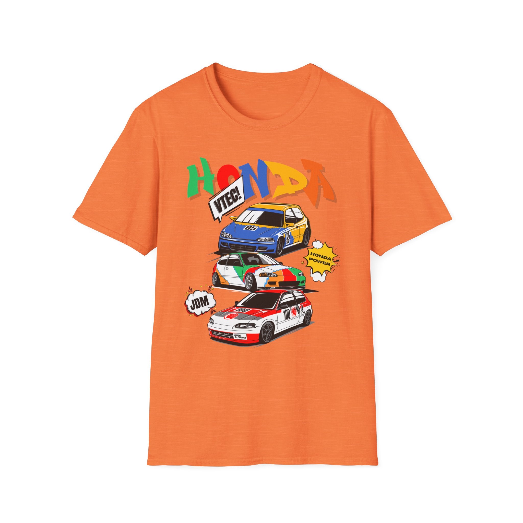 Honda EG Civic VTEC T-Shirt JDM Hatchback Legend • Classic 90s Civic Gift