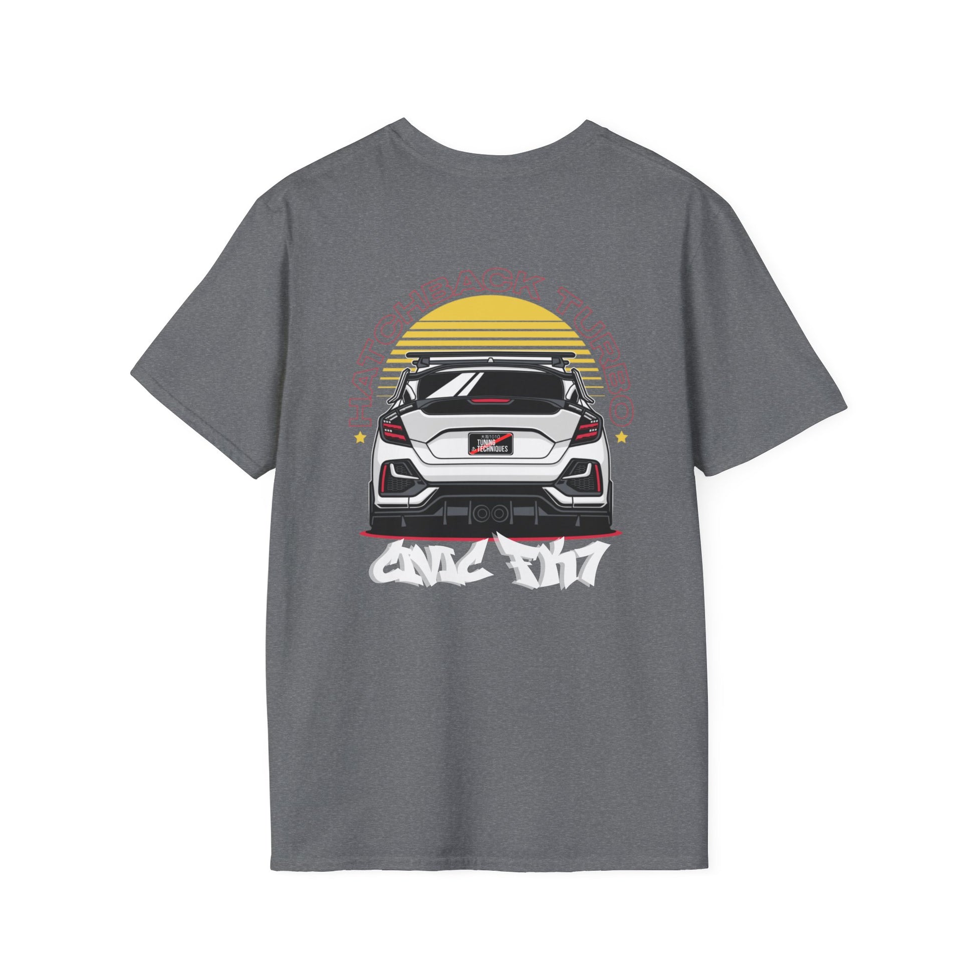 Honda FK7 Hatchback Turbo T-Shirt | JDM Civic Sport Tee | Modern  Car Guy Gift