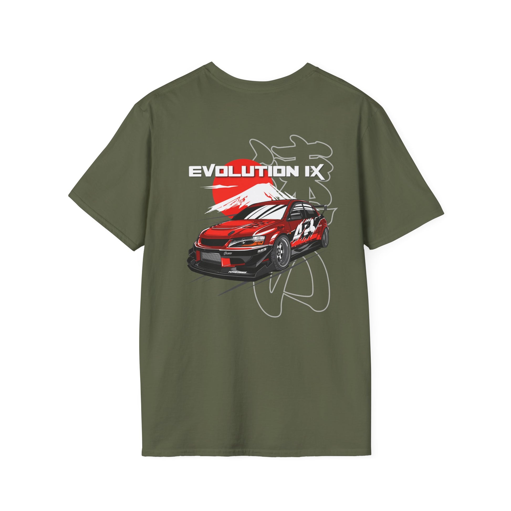 Tokyo Drift Mitsubishi EVO IX T-Shirt | JDM Street Racer Tee | Car Culture Graphic Shirt