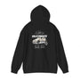 Black hoodie with Volkswagen graphic on a white background