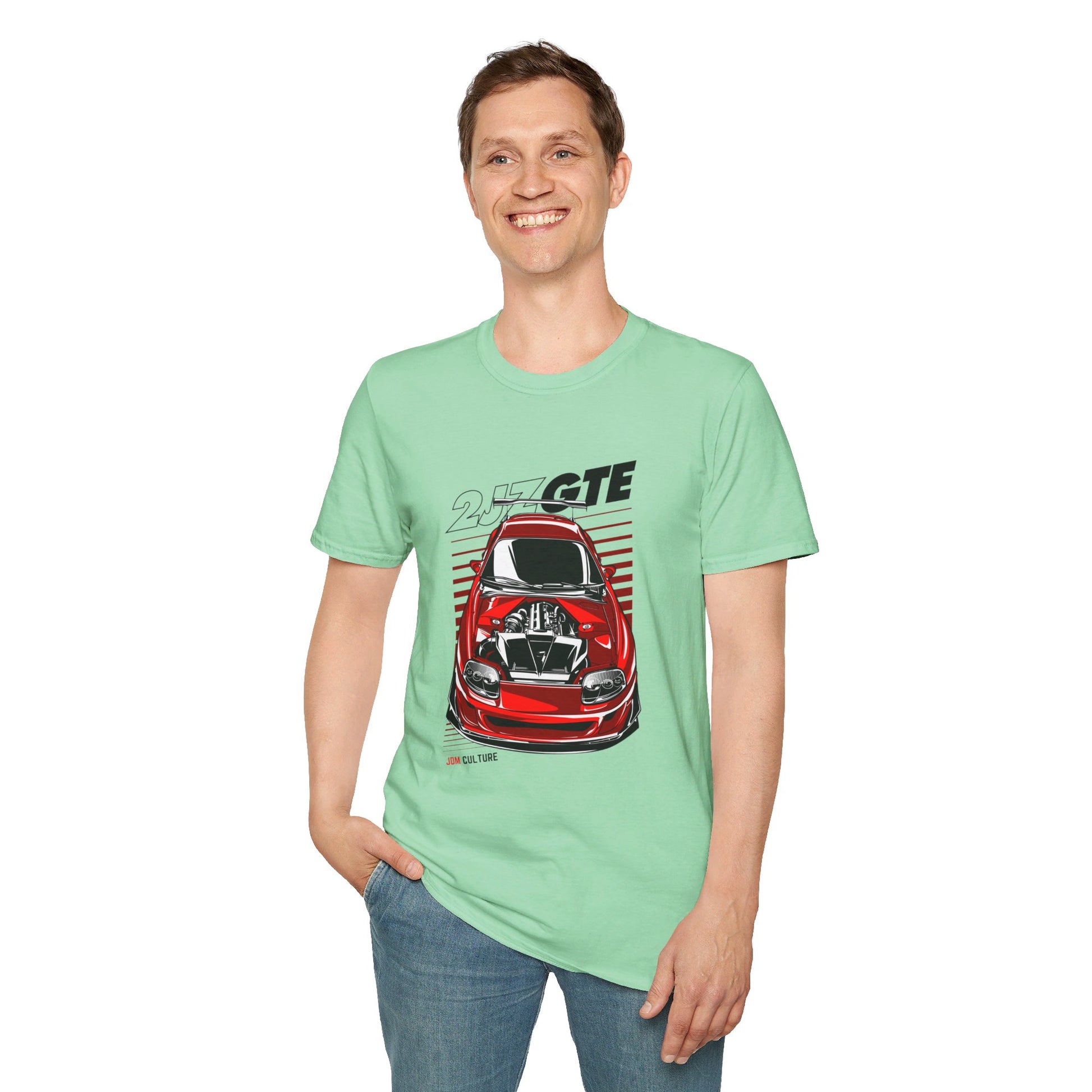 JDM Culture 2JZ GTE Supra T-Shirt– Unleash the Beast Within