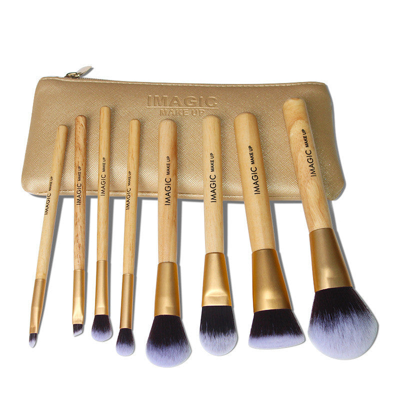8-Piece Multi-Purpose Makeup Brush Set – Soft Synthetic Bristles