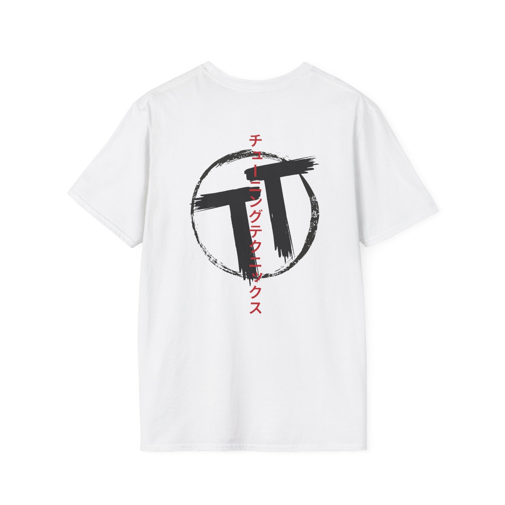 Zen Circle Katakana Logo T-Shirt – Tuning Techniques JDM Street Style