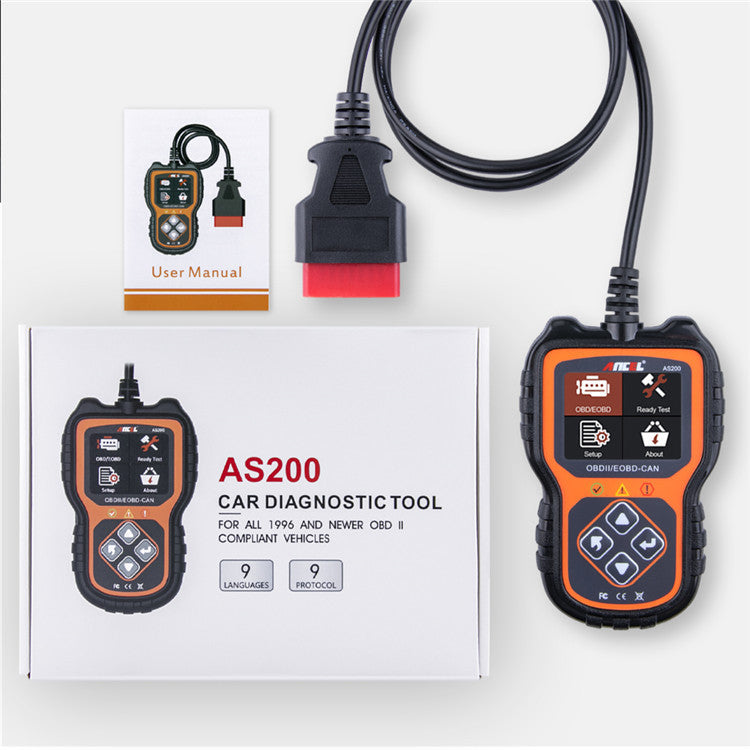 Ancel As200 Obd2 Scanner / Vehicle Diagnostic Tool