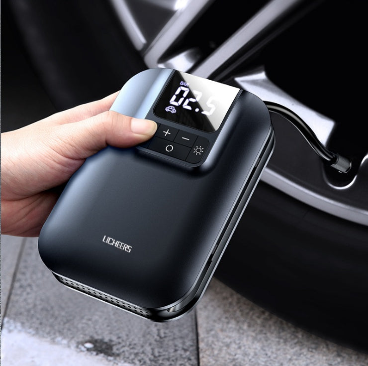 A7 Wireless Portable Car Air Pump with Digital Display