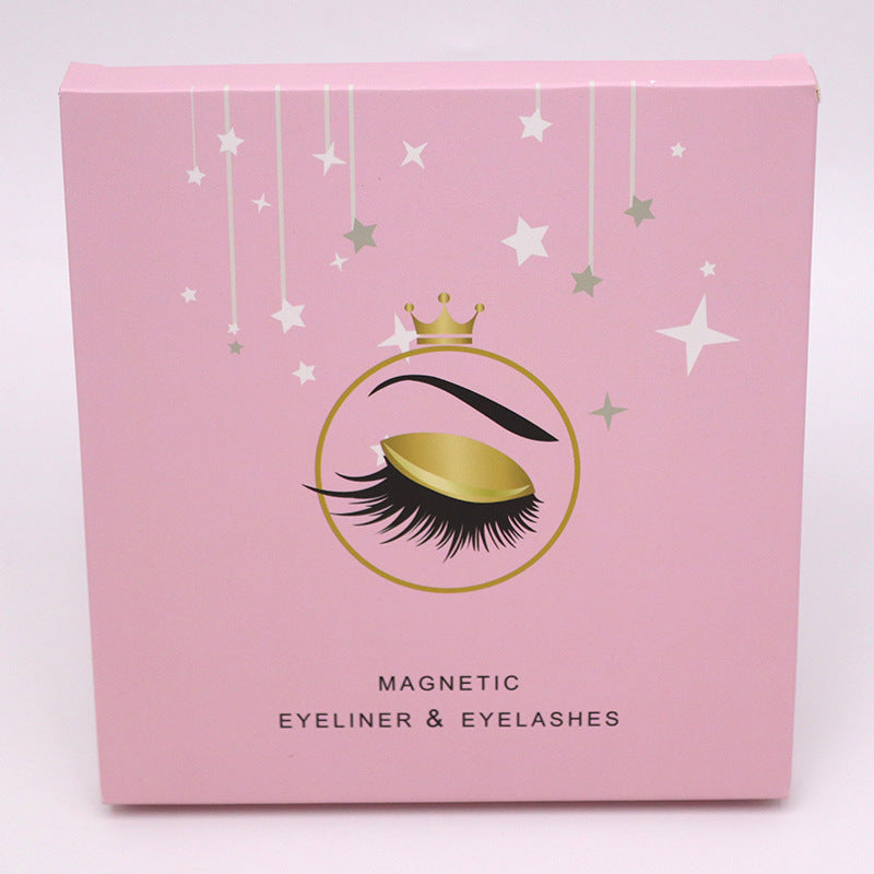 Magnetic Eyelashes with Eyeliner – 5 Pairs Reusable Lashes Set (No Glue Needed)