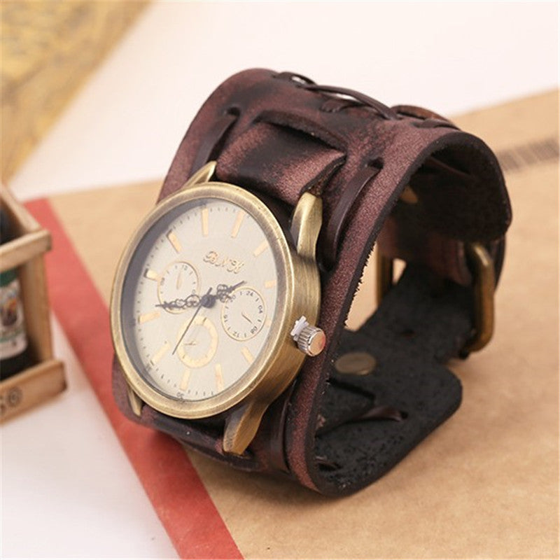 Vintage Pointer Watch – Antique Style with 24-Hour Display