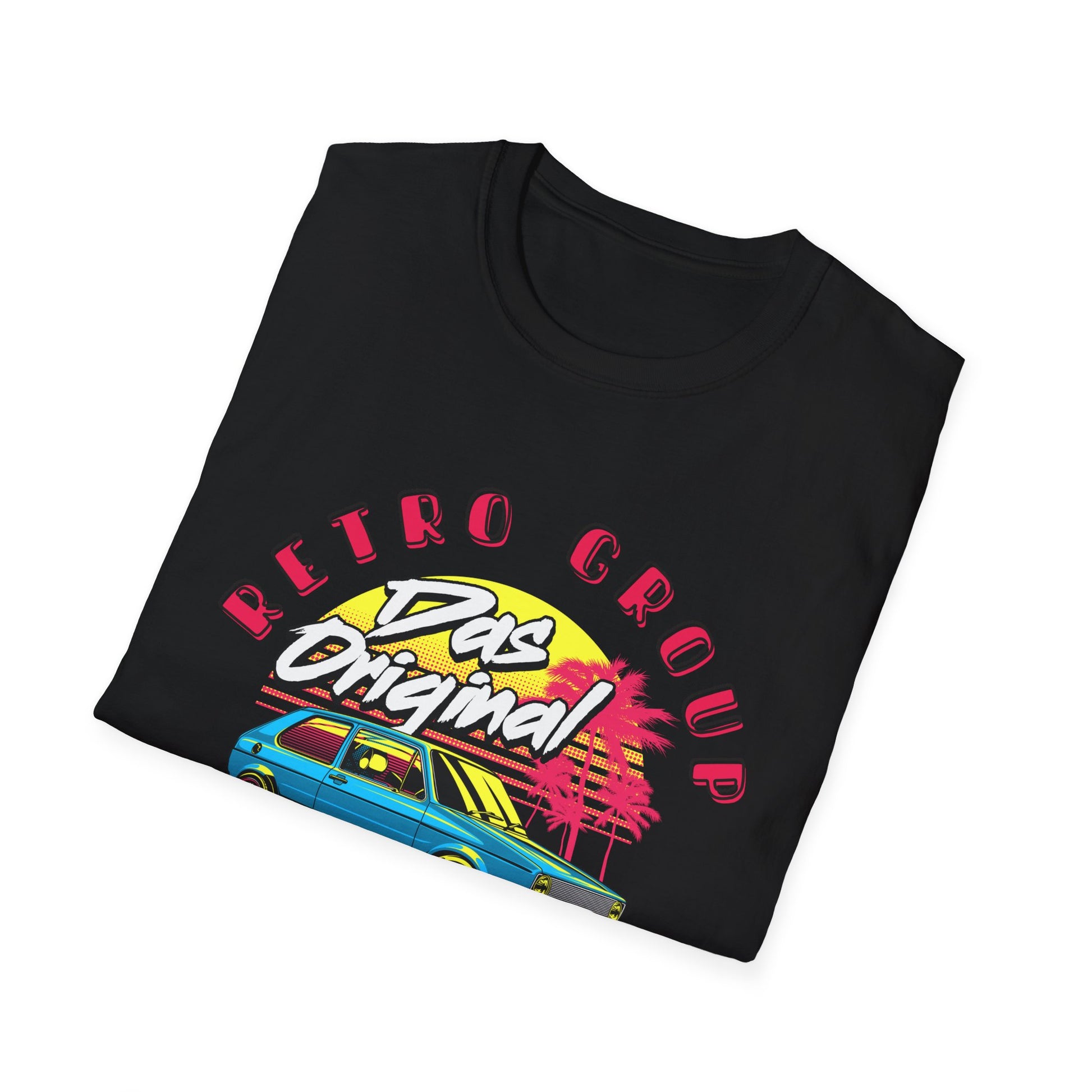 Retro Group MK1 Hatch T-Shirt • Das Original Euro Car Tee • Vintage Motorsport Graphic