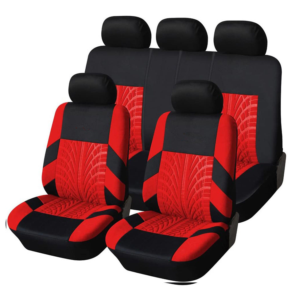 9-Piece Universal Car Seat Covers – All-Season Protection Set