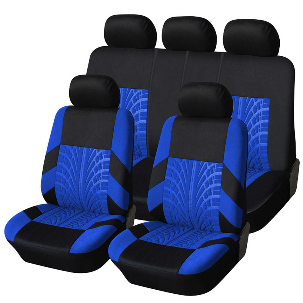 9-Piece Universal Car Seat Covers – All-Season Protection Set
