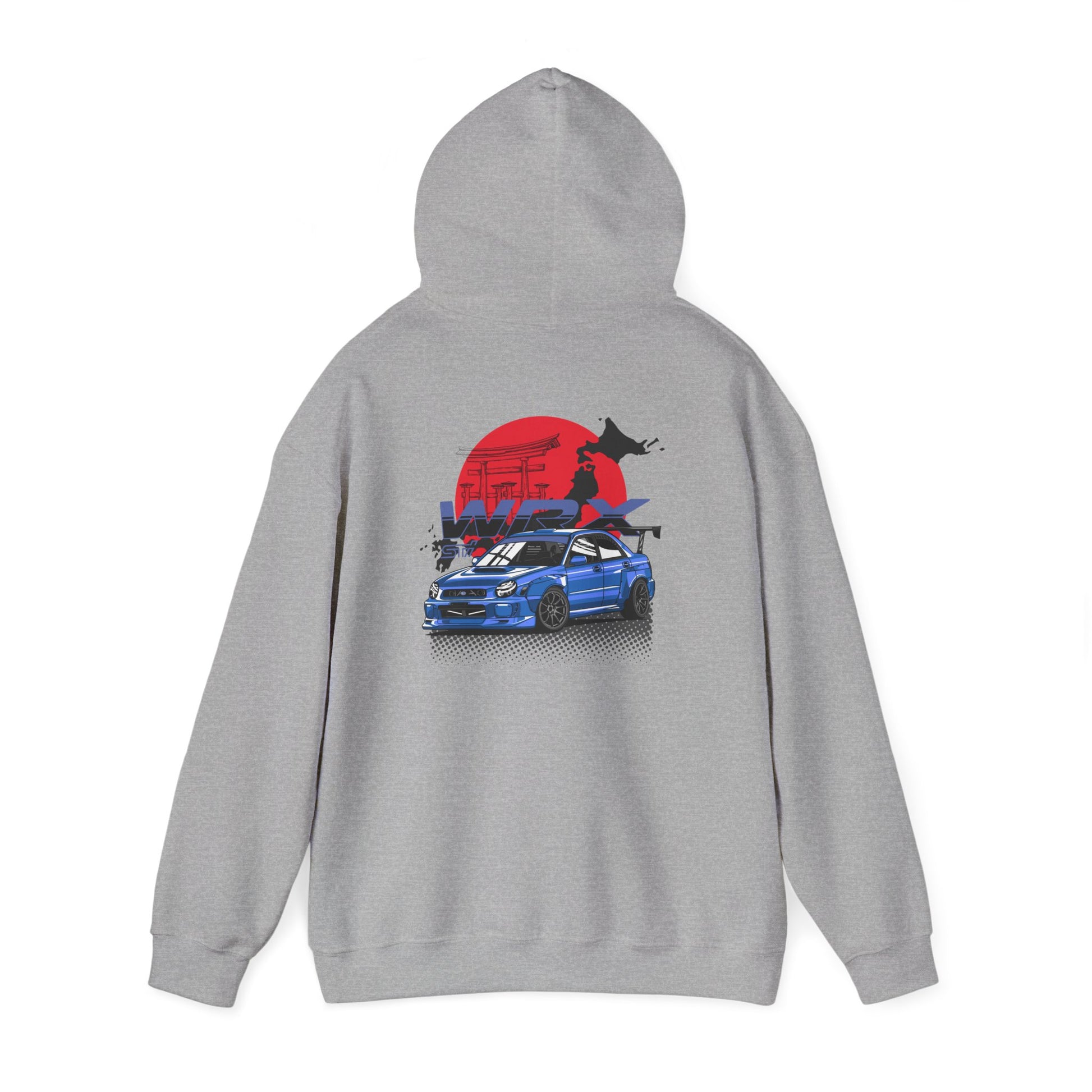 Subie Gang WRX STI Hoodie | JDM Turbo Boxer Engine Pullover | Rally Legend Streetwear