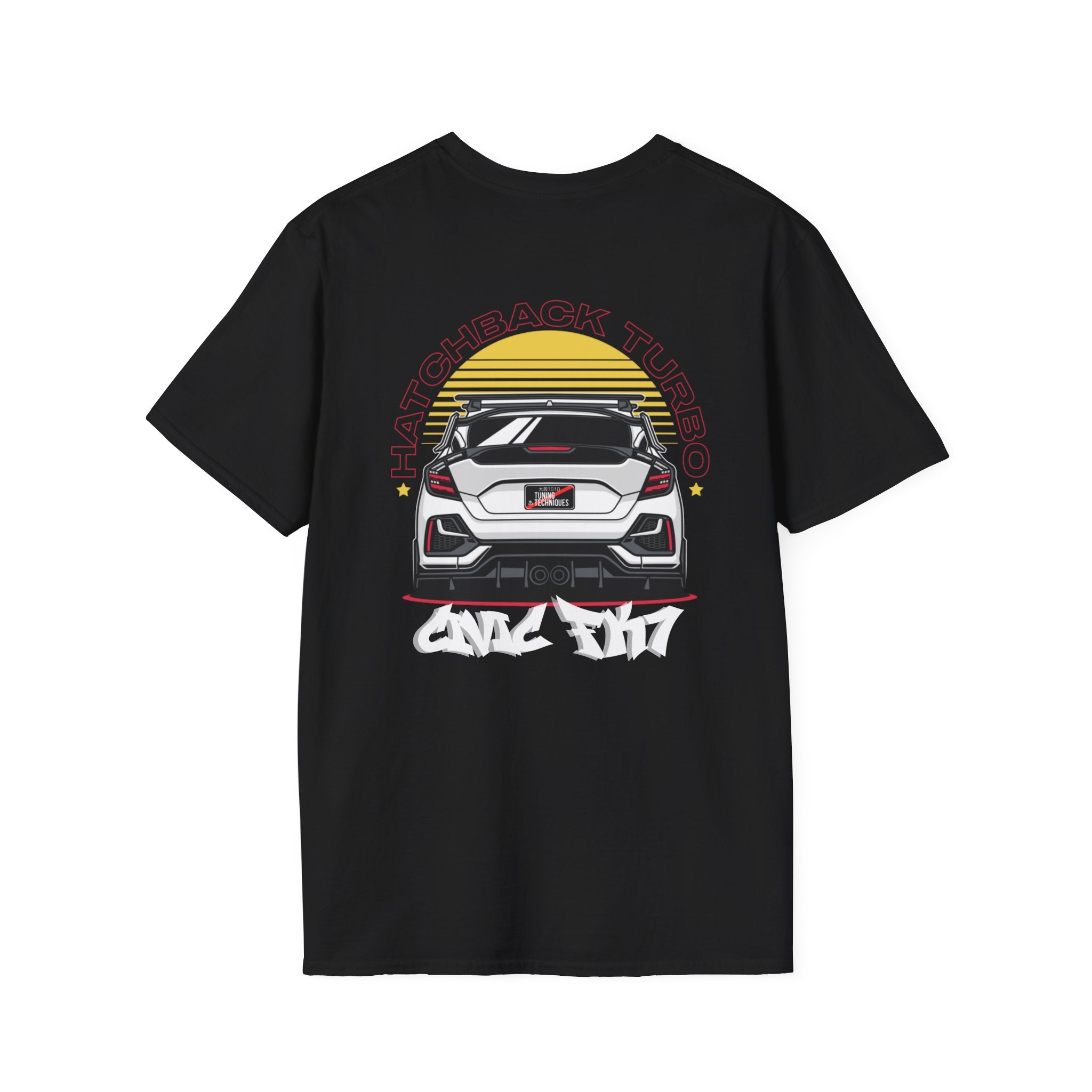 Honda FK7 Hatchback Turbo T-Shirt | JDM Civic Sport Tee | Modern  Car Guy Gift