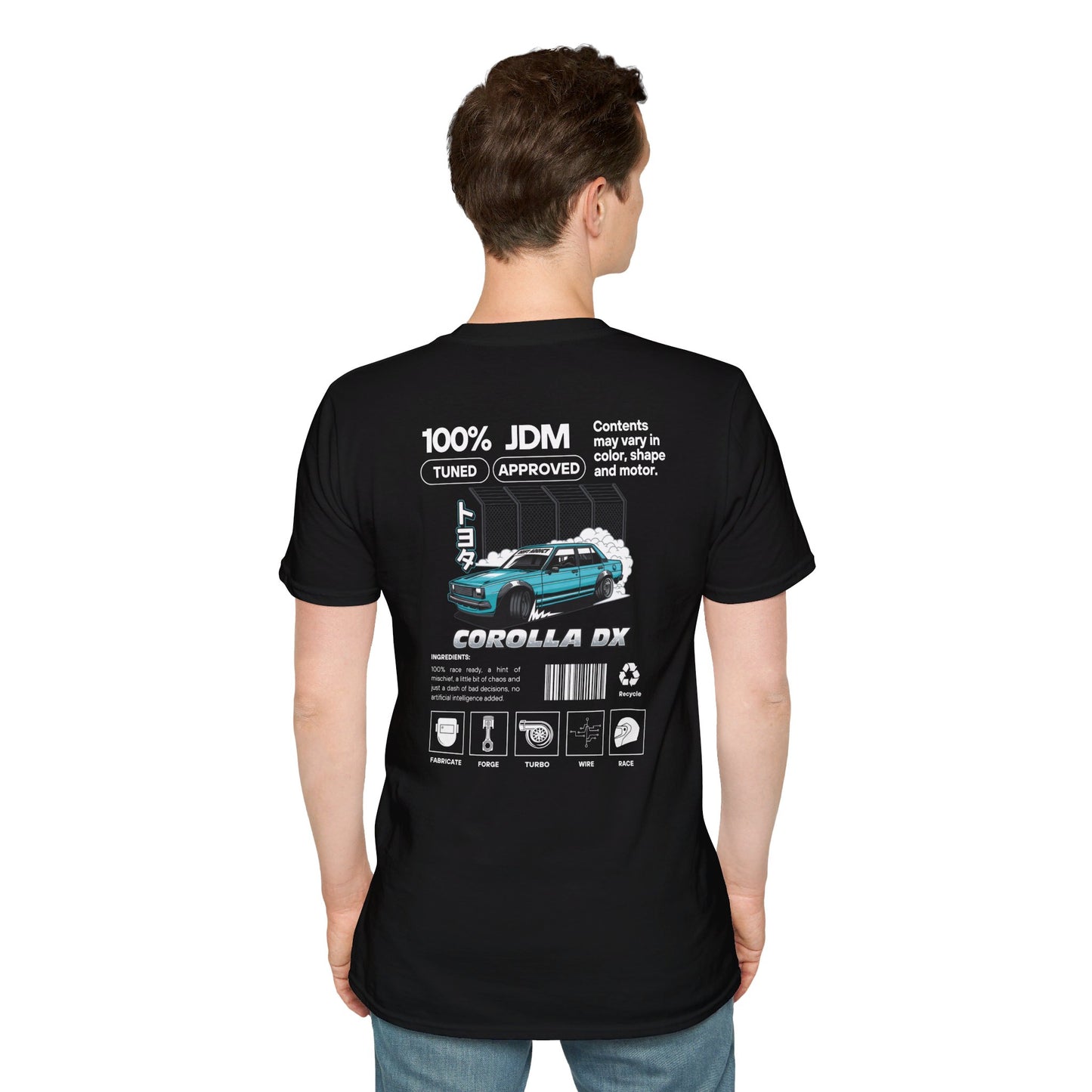 JDM Approved Corolla DX Package T-Shirt – Embrace the Classic JDM Charm