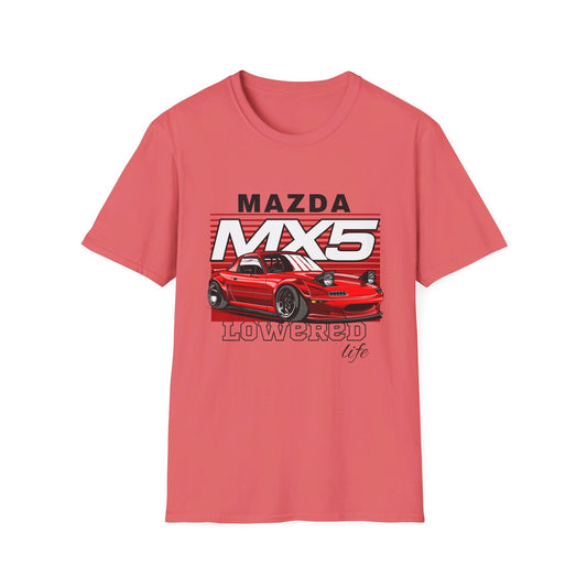 Mazda MX-5 Lowered Life T-Shirt – Embrace the Low Life in Style